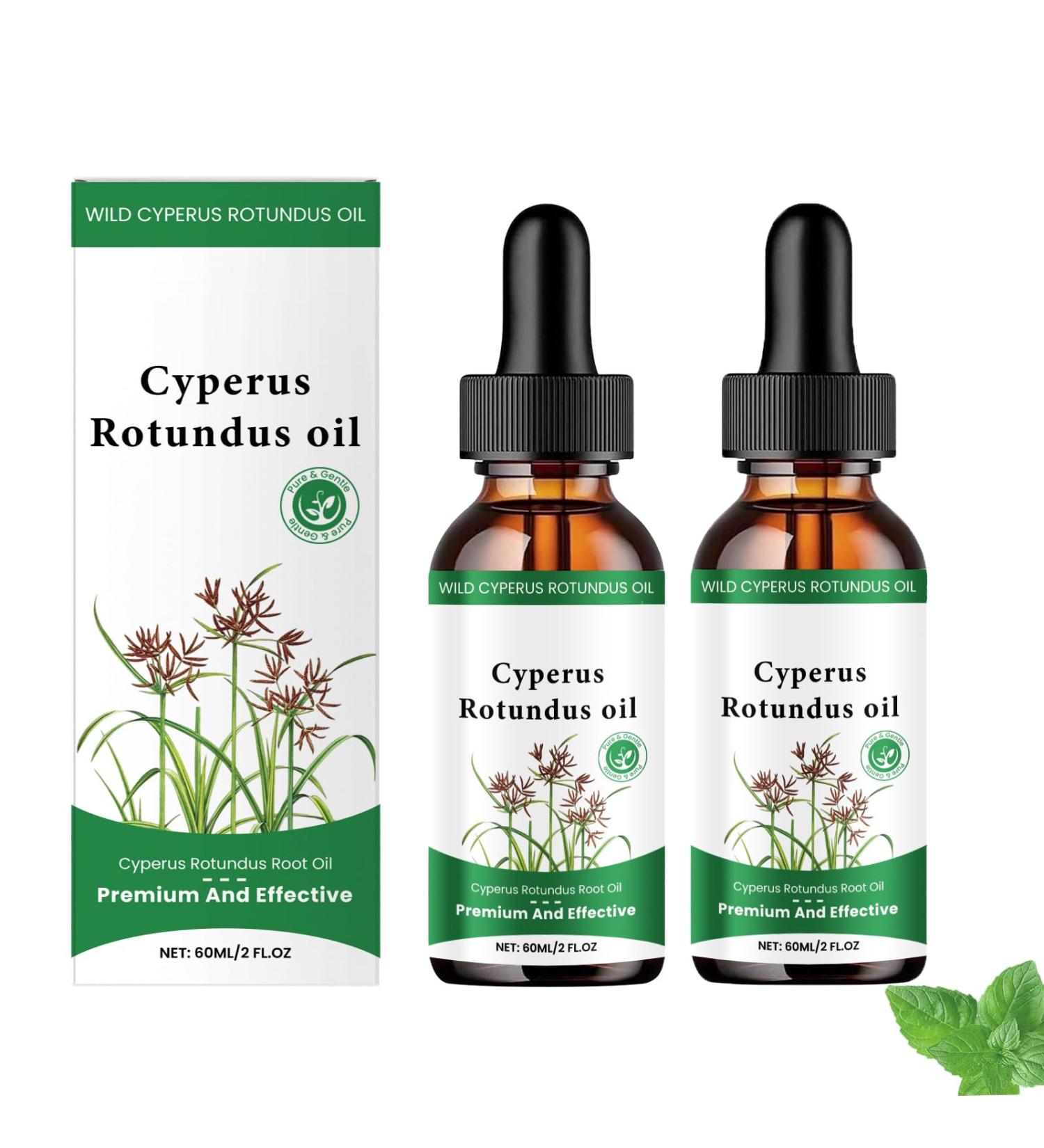  LinBomZony Wild Cyperus Rotundus Hair Growth Reducing Oil Natural Hair Removal Oil for Women and Men 2 fl oz with Dropper Smooth and Soothing Skin Care Suitable for (2) - Buy Online on GoSupps.com