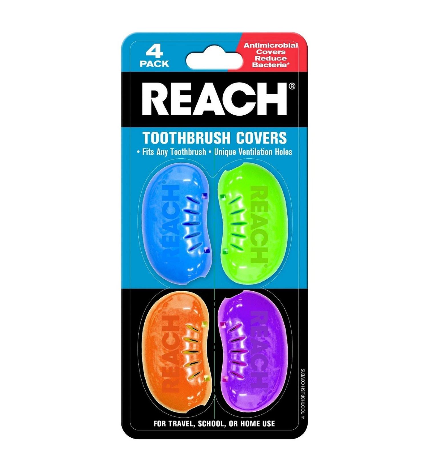 Reach Toothbrush Cover, 4 Count