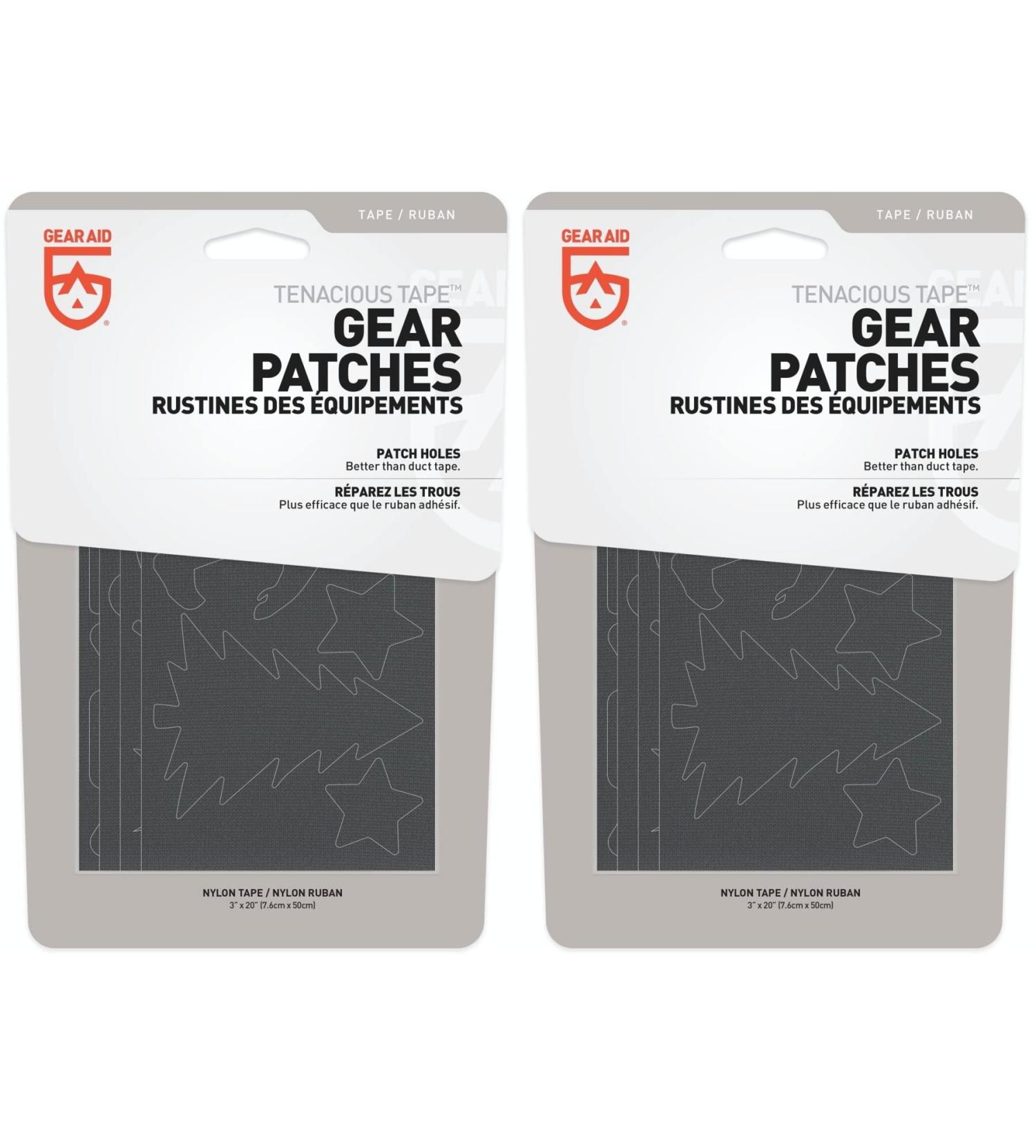 GEAR AID Tenacious Tape Gear Patches for Jacket Repair Camping  2 Pack - Buy Online on GoSupps.com