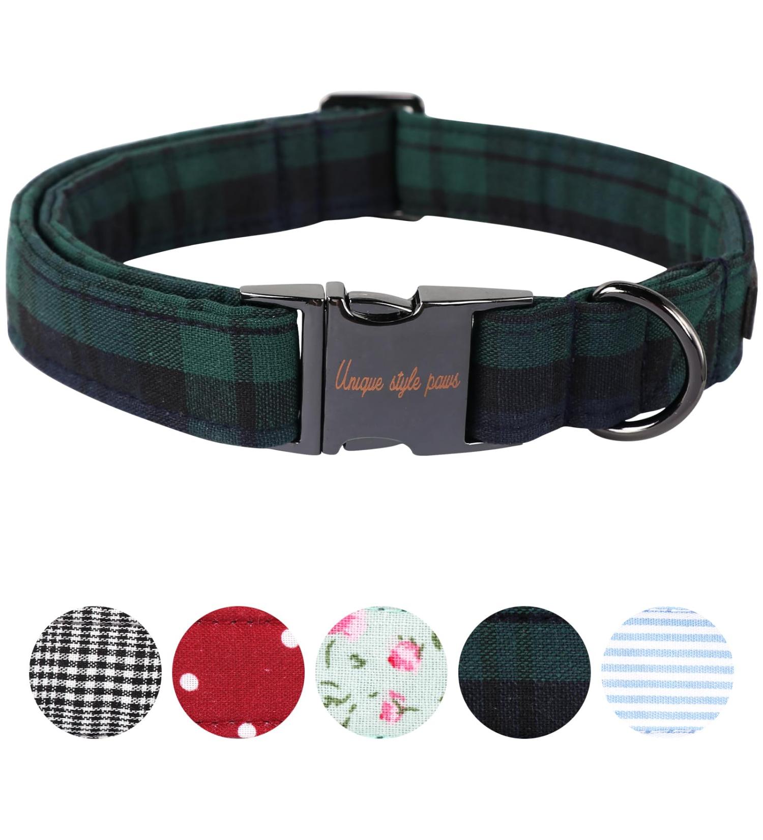 Unique Style Paws Adjustable Dog Collar & Leash - Perfect for Small Medium Large Dogs & Cats | International Shipping - Buy Online on GoSupps.com