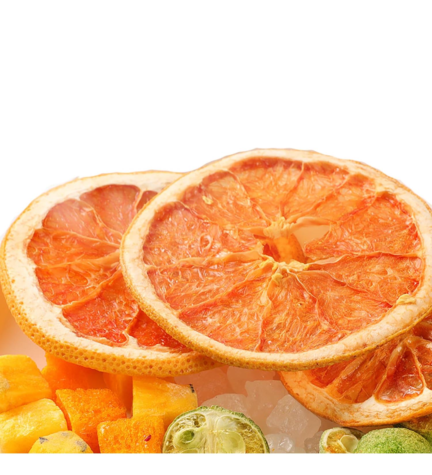 Grapefruit Green Orange Hundred Fragrance Fruit Tea Fruit Tea Green Orange Hundred Fragrance Fruit Tea Grapefruit Tea Combination Tea (200g) - Buy Online on GoSupps.com