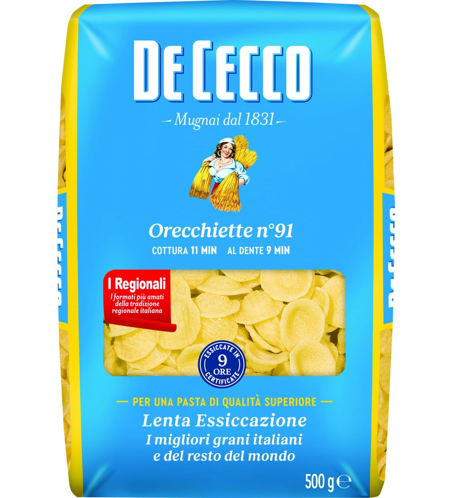  De Cecco De Cecco P tes Orecchiette 500 g - Buy Online on GoSupps.com