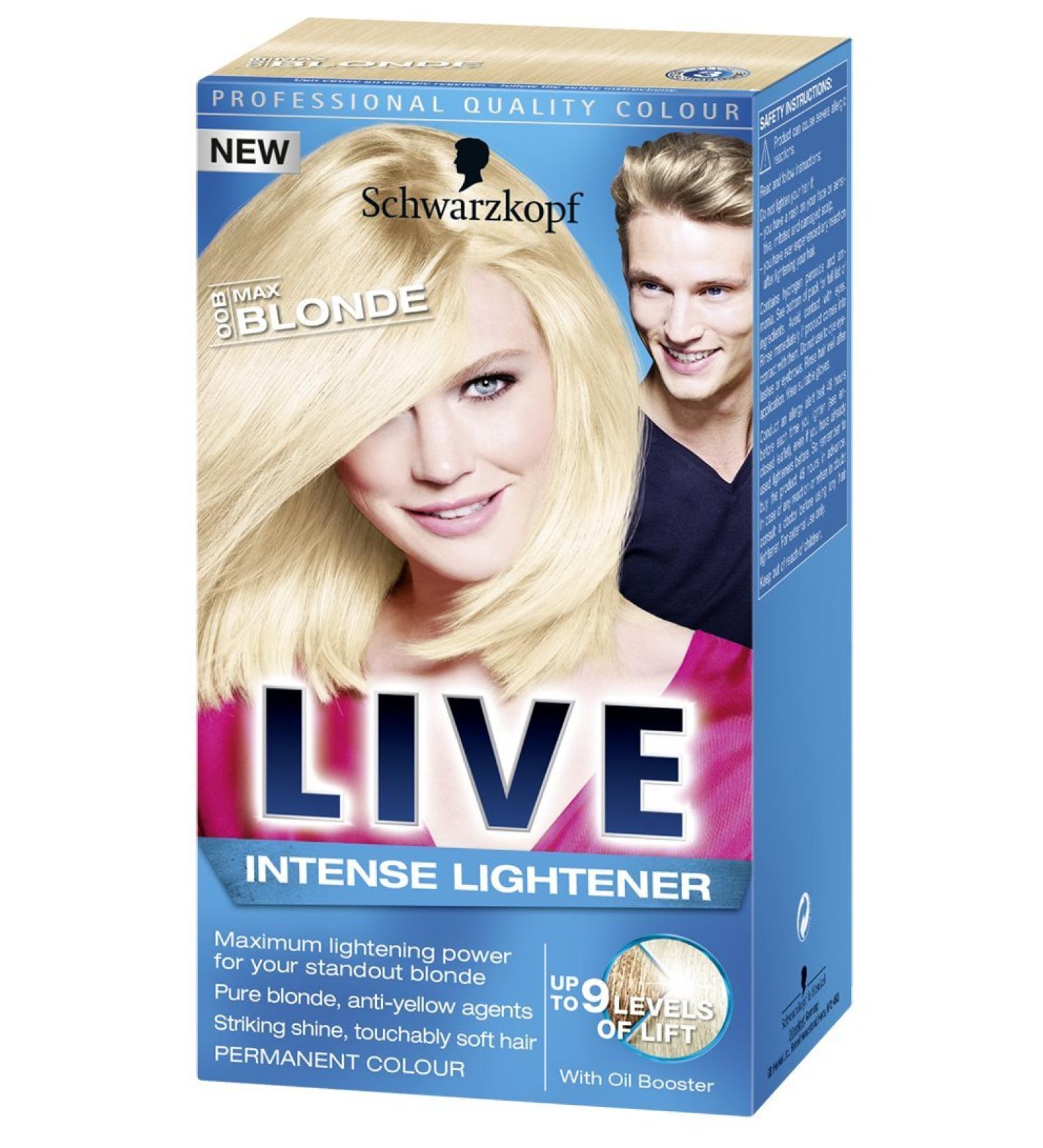 Schwarzkopf Live Color XXL Max Blonde 00B by LIVE XXL