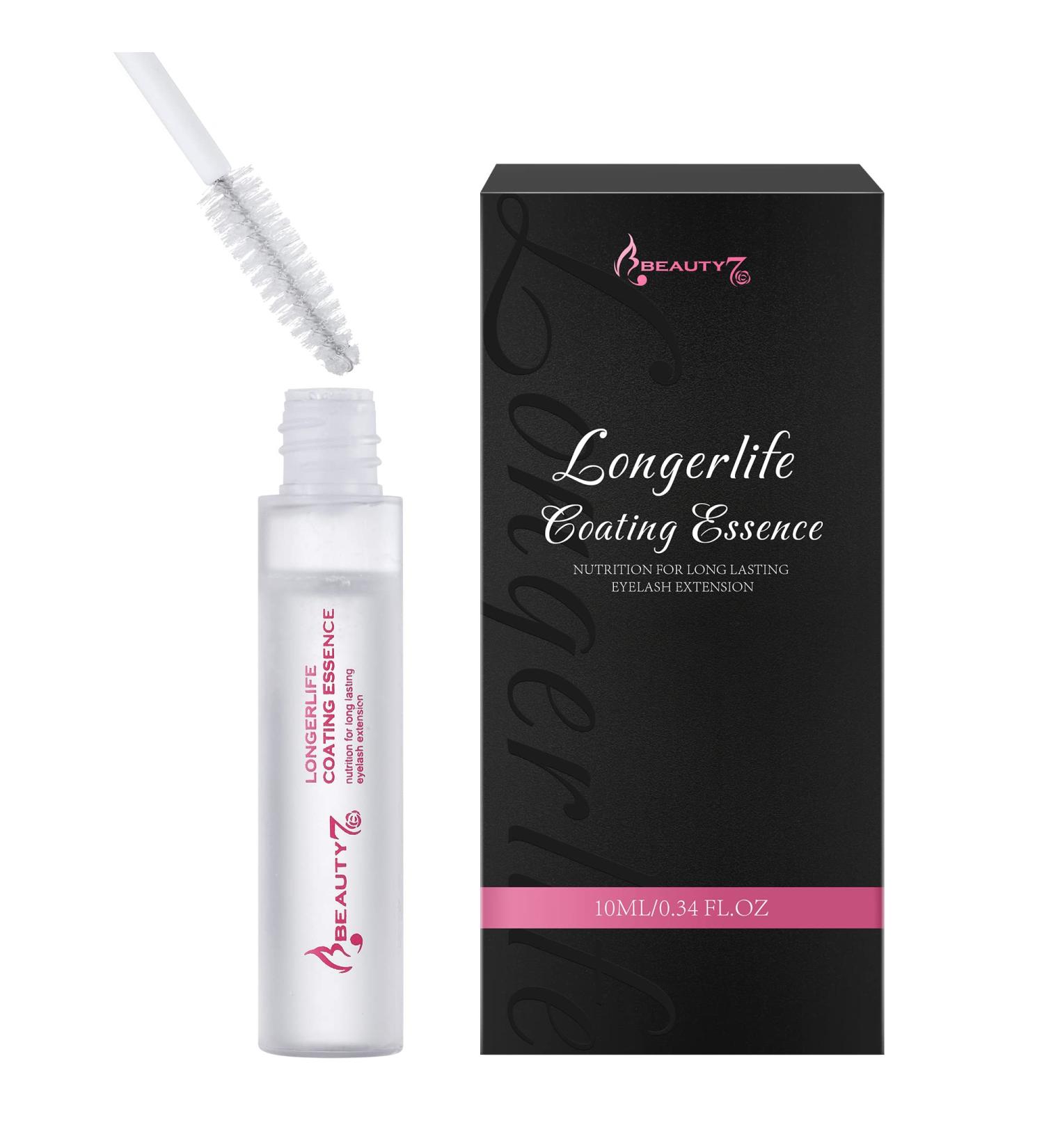 Beauty7 Longer lift Coating Essence Mascara Volume Lash Mascara Coating Sealant clear Long Lasting Waterproof Essence Nutrition for Individual Semi-Permanent Eyelash Extension Care 10ml - Buy Online on GoSupps.com