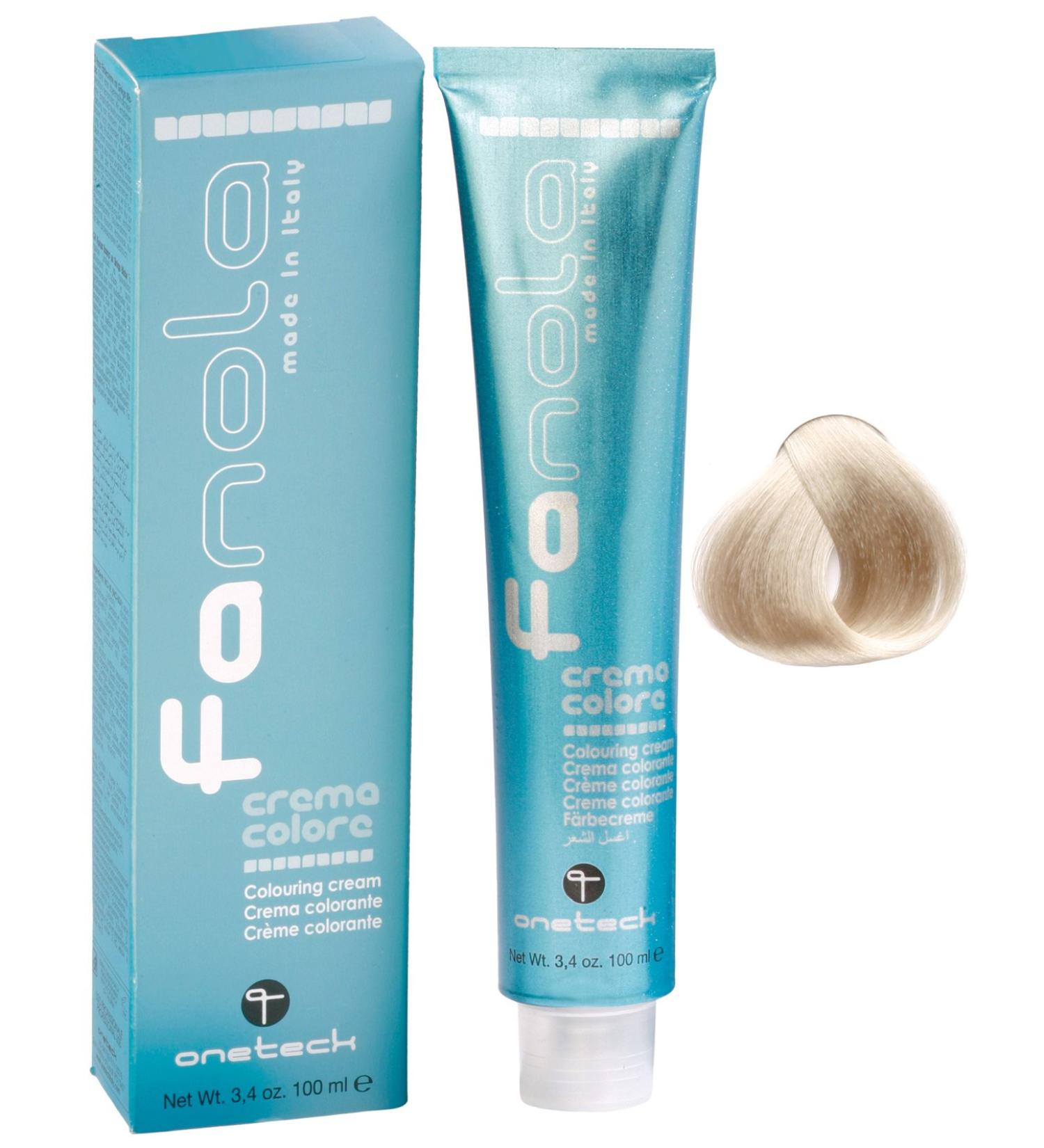 Buy Fanola Crema Colore 11.1 Super Blond Platinum Ash Hair Colouring Cream - 100ml | International Shipping Available - Buy Online on GoSupps.com