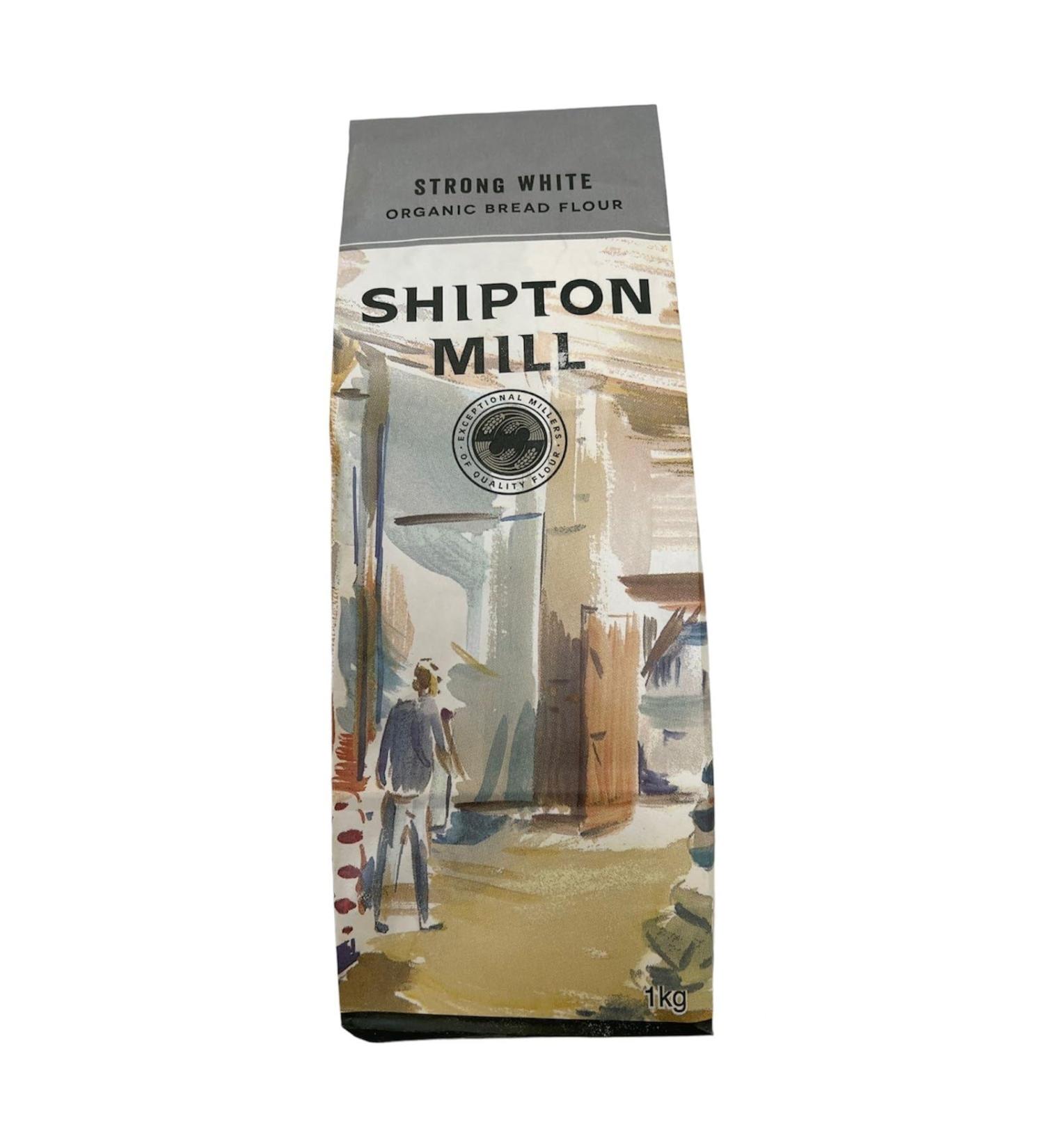 Shipton Mill Strong White Bread Flour 2X1Kg l Traditional White Flour l English Grain called Maris Widgeon - Buy Online on GoSupps.com