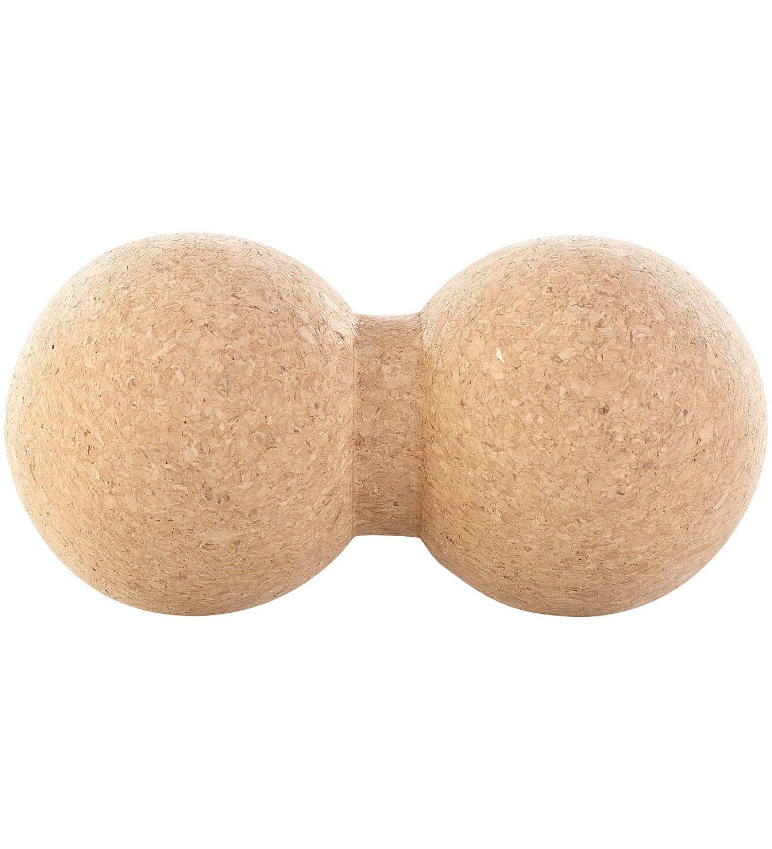 Newgen Medicals Massage Double Ball | Self-Massage Duoball & Cork Fascia Trainers | 8 cm Foot Massage Tool - Buy Online on GoSupps.com