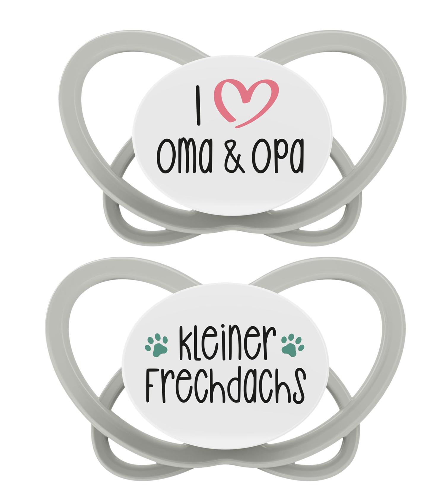 Nip Schnuller My Butterfly Green Special Edition - Eco-Friendly Silicone Pacifier for 5-18 Months | Jaw-Friendly Quiet & Special Saying for Grandma - Buy Online on GoSupps.com