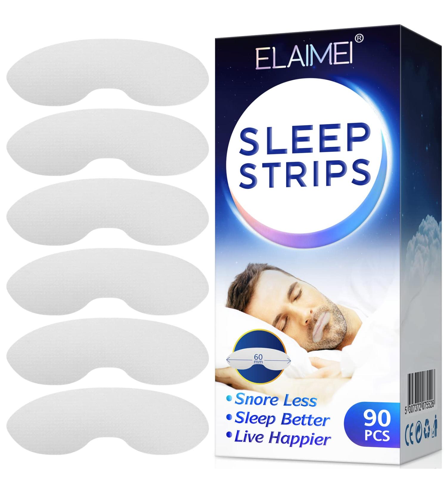 90 Pcs Gentle Sleep Strips for Snoring & Nasal Breathing - Buy Online on GoSupps.com