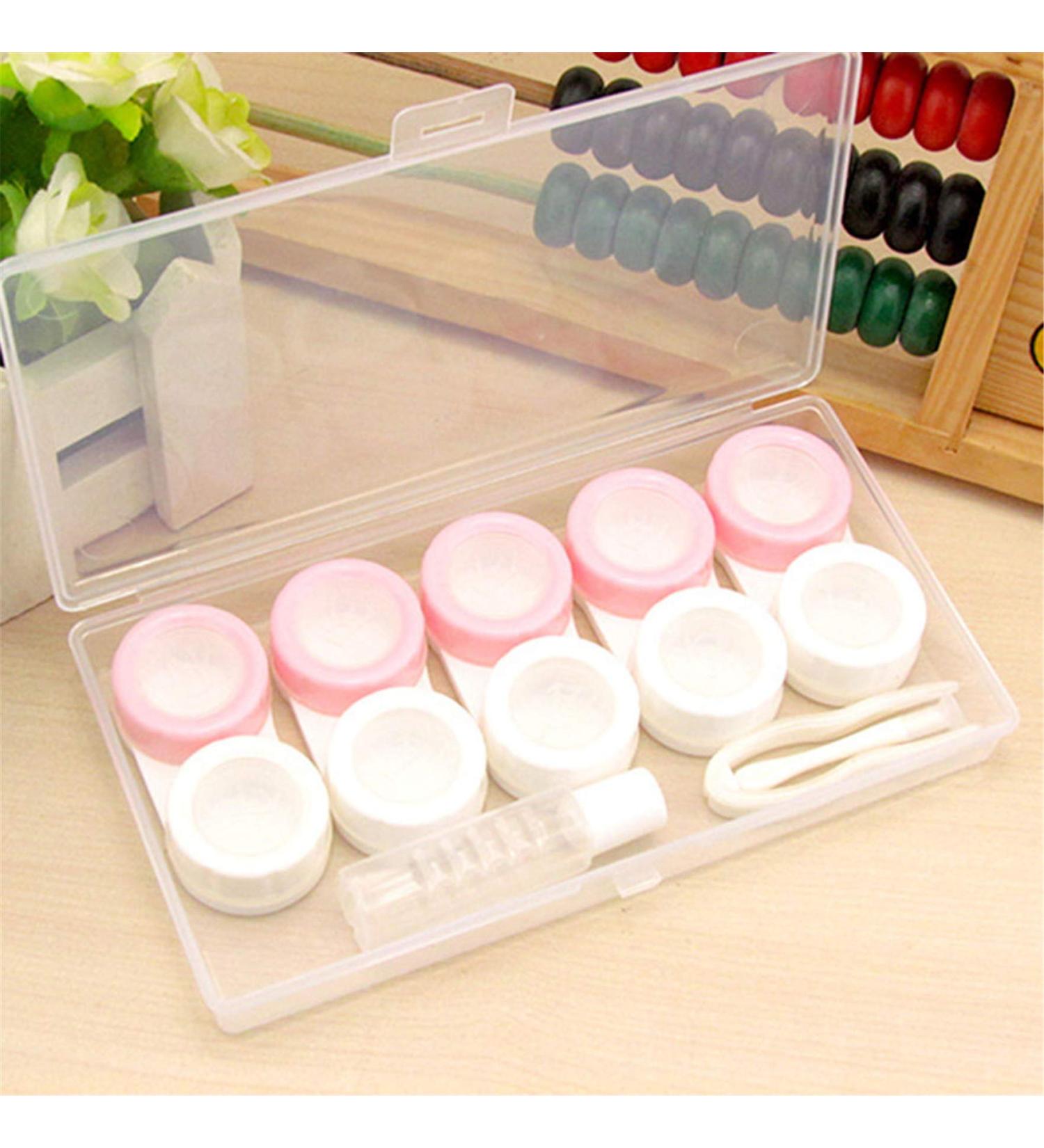 ZYHO Airlove Travel 6 Pack Contact Lens Case - Portable Holder & Storage Box for International Travel | Buy Now - Buy Online on GoSupps.com