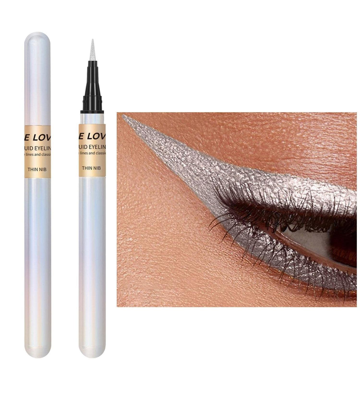 Liquid Eyeliner | Waterproof Fine Tip Matte Eye Liner Pens Smooth Quick Drying Long-Lasting Eye Liners for Eye Makeup All Eye Shapes Women Makeup Shows Frifer 04# - Buy Online on GoSupps.com