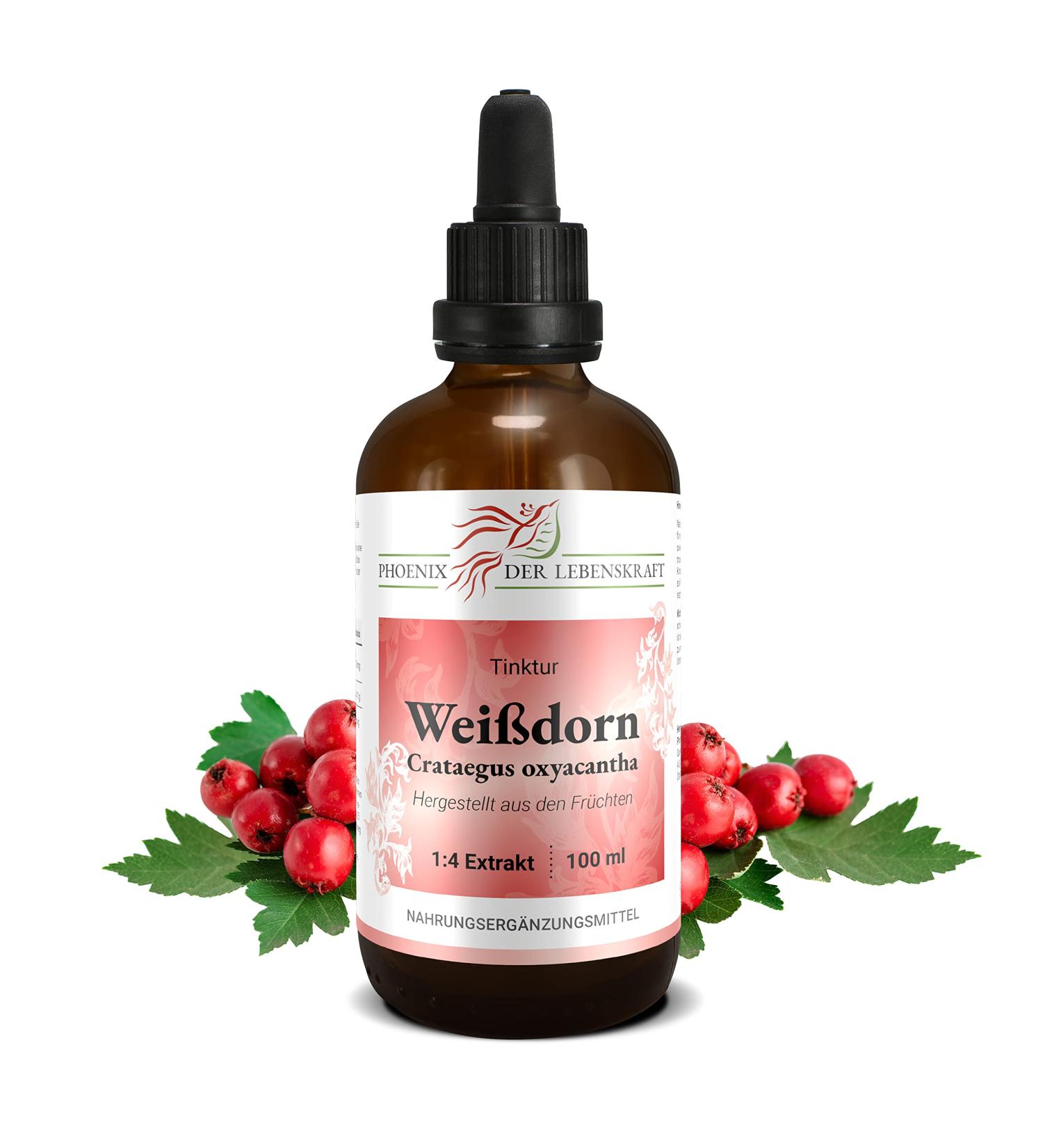 Premium Wind-Thorn Tincture 100ml | Crataegus Oxyacantha 1:4 Extract | Vegan & Made in Austria - International Shipping - Buy Online on GoSupps.com