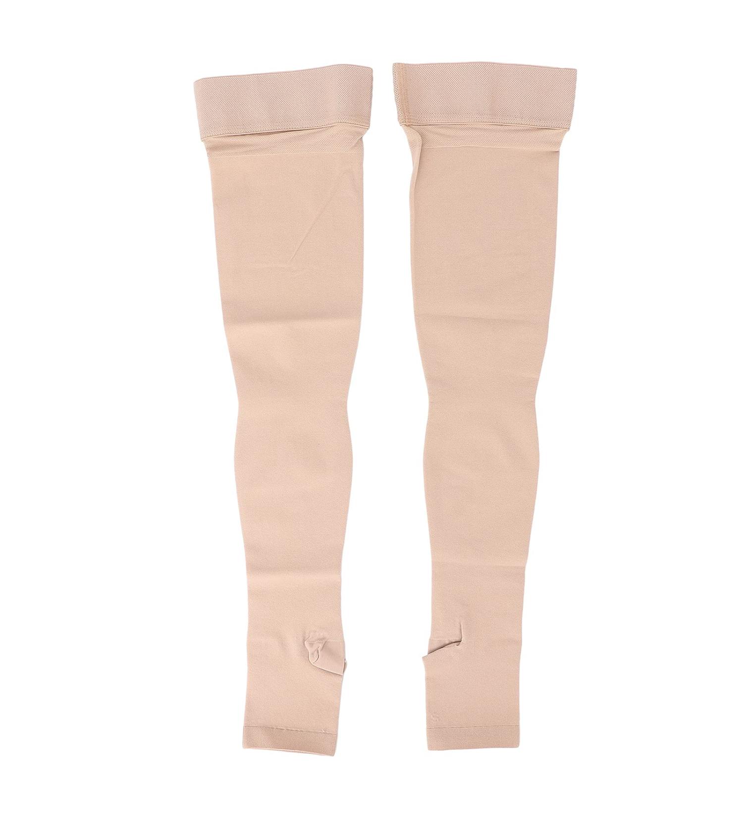 Compression Socks S to XXL - Thin High-Necked Support Stockings for Men & Women | Flight & Outdoor Sports | Relieve Edema - Buy Online on GoSupps.com