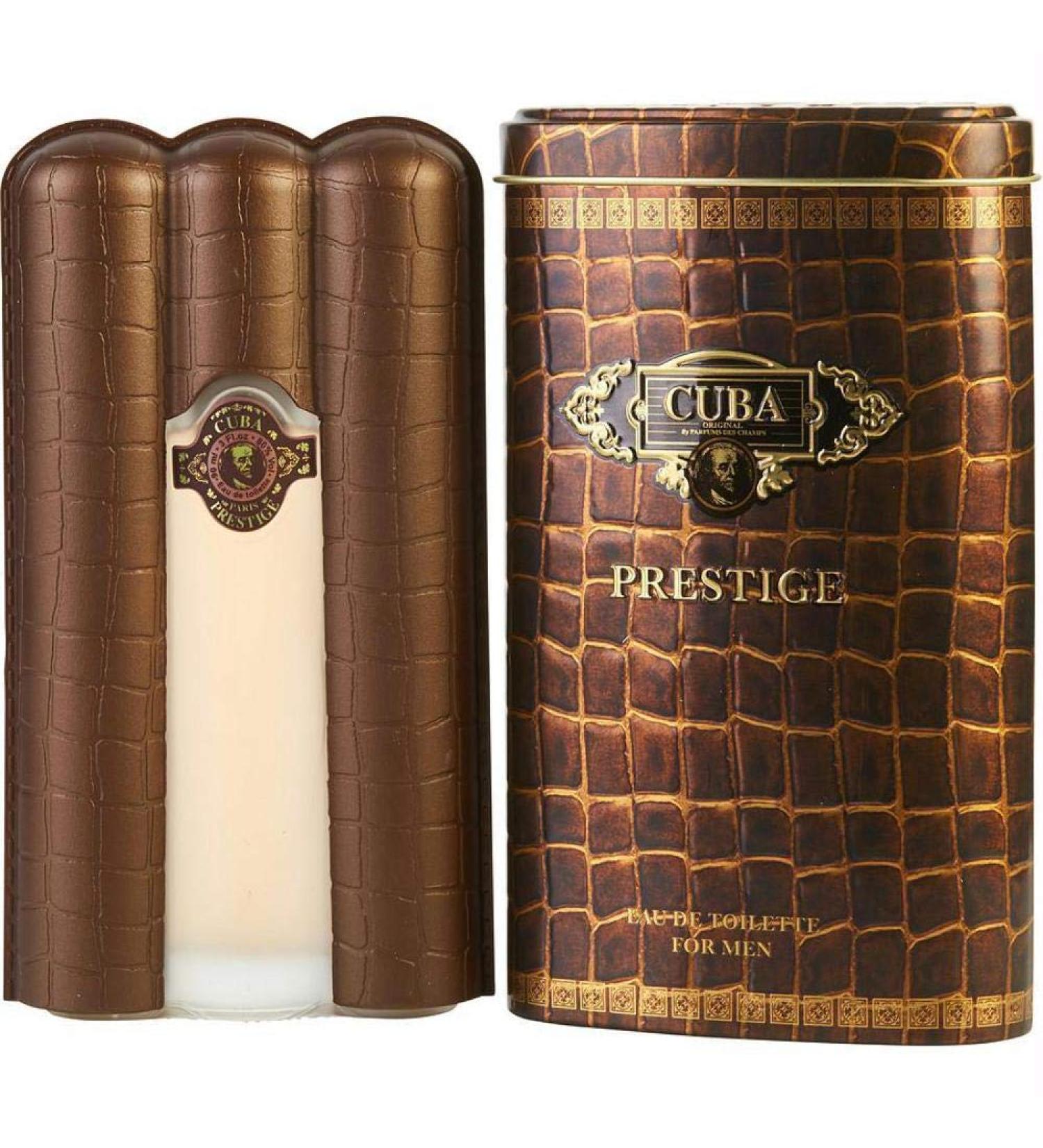 Champs Cuba Prestige Eau de Toilette Spray for Men 3 Ounce