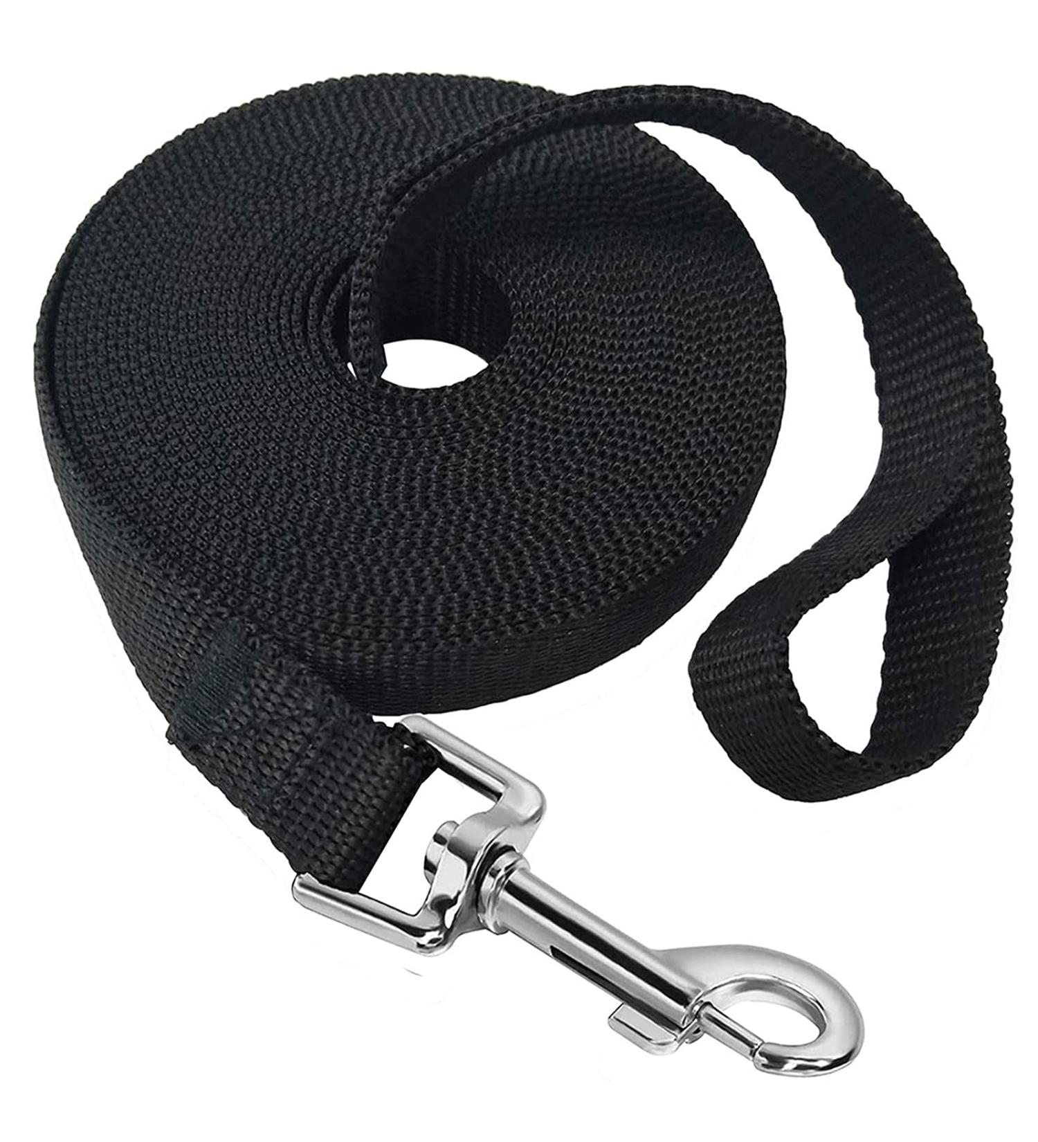 Long Line Dog Lead 50m Mainiusi Long Dog Training Lead Extra Long Dog Training Lead Long Leash for Dogs Training Lead for Dogs 50m Long Dog Lead for Walking Training Tracking Obedience (50m Black) - Buy Online on GoSupps.com