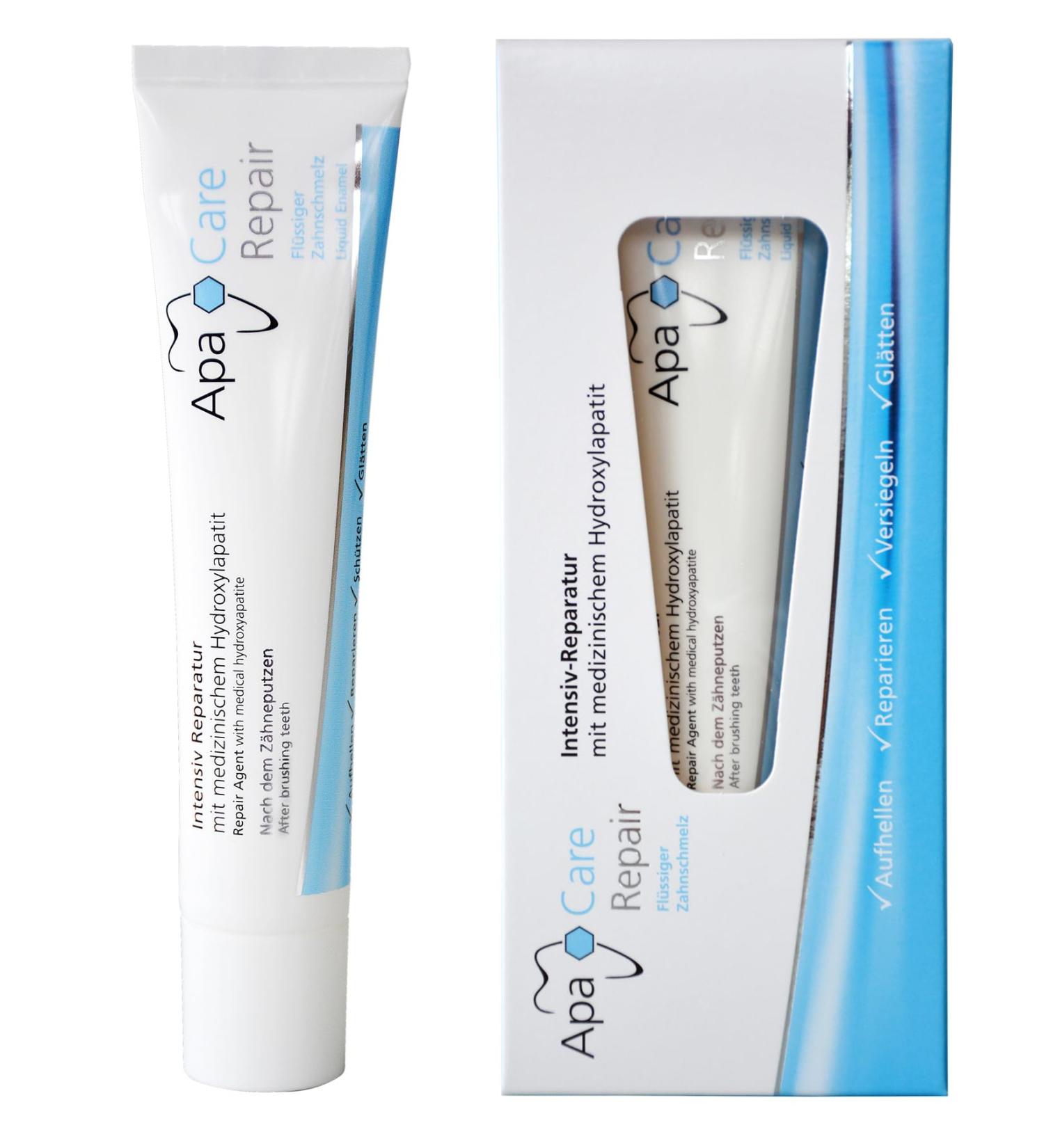 APA Care Repair | Intensive Tooth Enamel Repair | Hydroxylapatite Dental Care | 2 Tubes for Sensitive Teeth | International Shipping - Buy Online on GoSupps.com