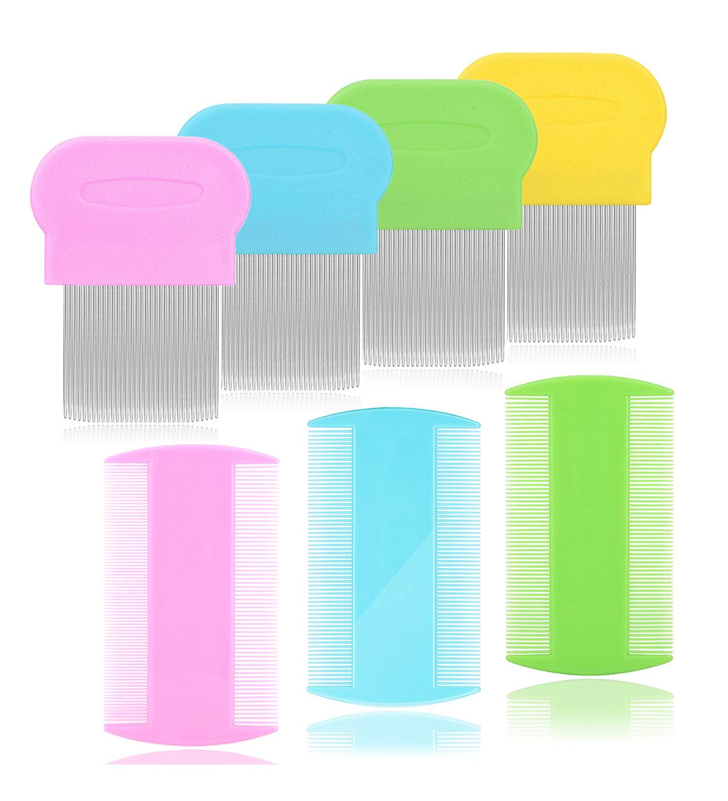 Pawfect Pet Metal Fine Tooth Comb Set for Cats and Dogs - Remove Lice, Fleas, Tear Marks, Dandruff - Buy Online on GoSupps.com