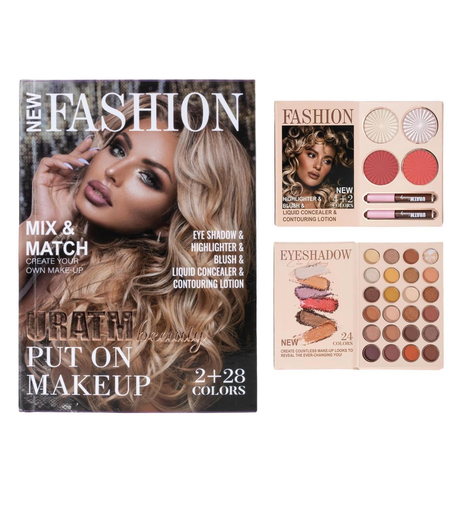 Eye Makeup Palette | Long-Lasting Matte Blush - Beauty Eyeshadow and Highlighter Makeup Set for Cheeks and Face Everyday Wear Travel Parties Birthdays Weddings Women - Buy Online on GoSupps.com