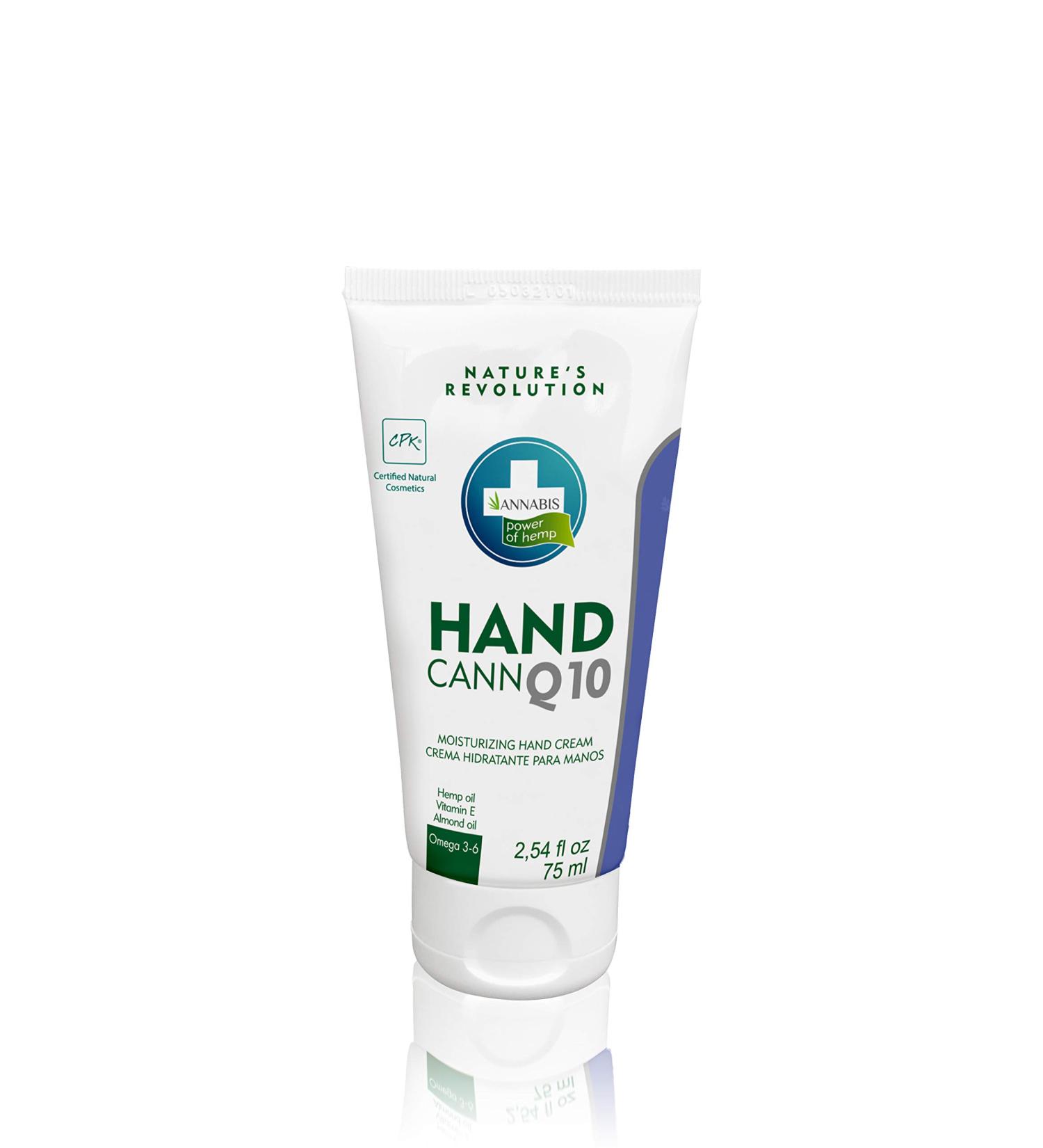 Buy HANDCANN Q10 Hemp Regenerating Hand Cream 75ml | Best International Shipping & Skin Care Solutions - Buy Online on GoSupps.com