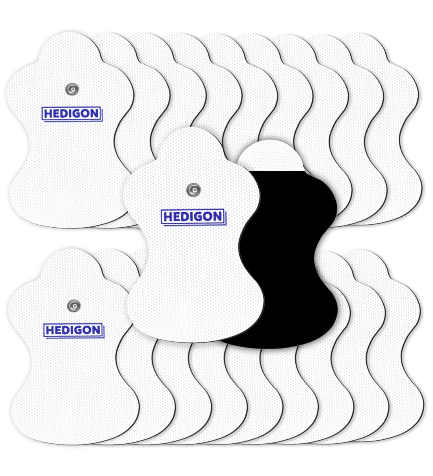 Durable (20PCS) Omron TENS Unit Replacement Pads - Reusable, 10 Pairs by HEDIGON - Buy Online on GoSupps.com