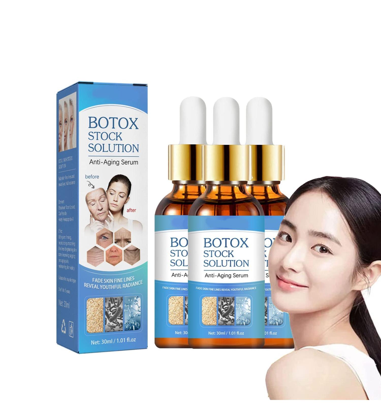 Botox Stock Solution Anti-Aging Facial Serum for Women - 2023 New Formula (1Pcs) - Buy Online on GoSupps.com