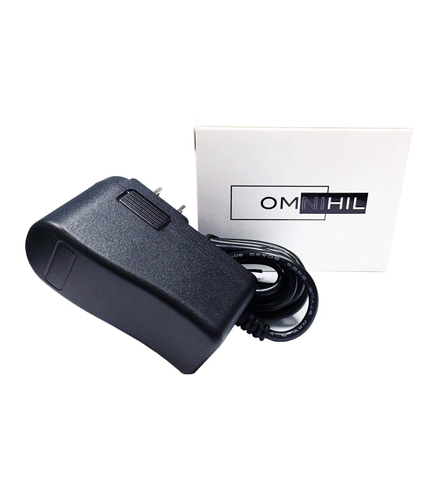 Omnihil 2.5 Meter Long AC/DC Adapter Compatible with 2NICE Face Scrubber Compatible with Facial and Body Skin Cleansing Power Supply - Buy Online on GoSupps.com