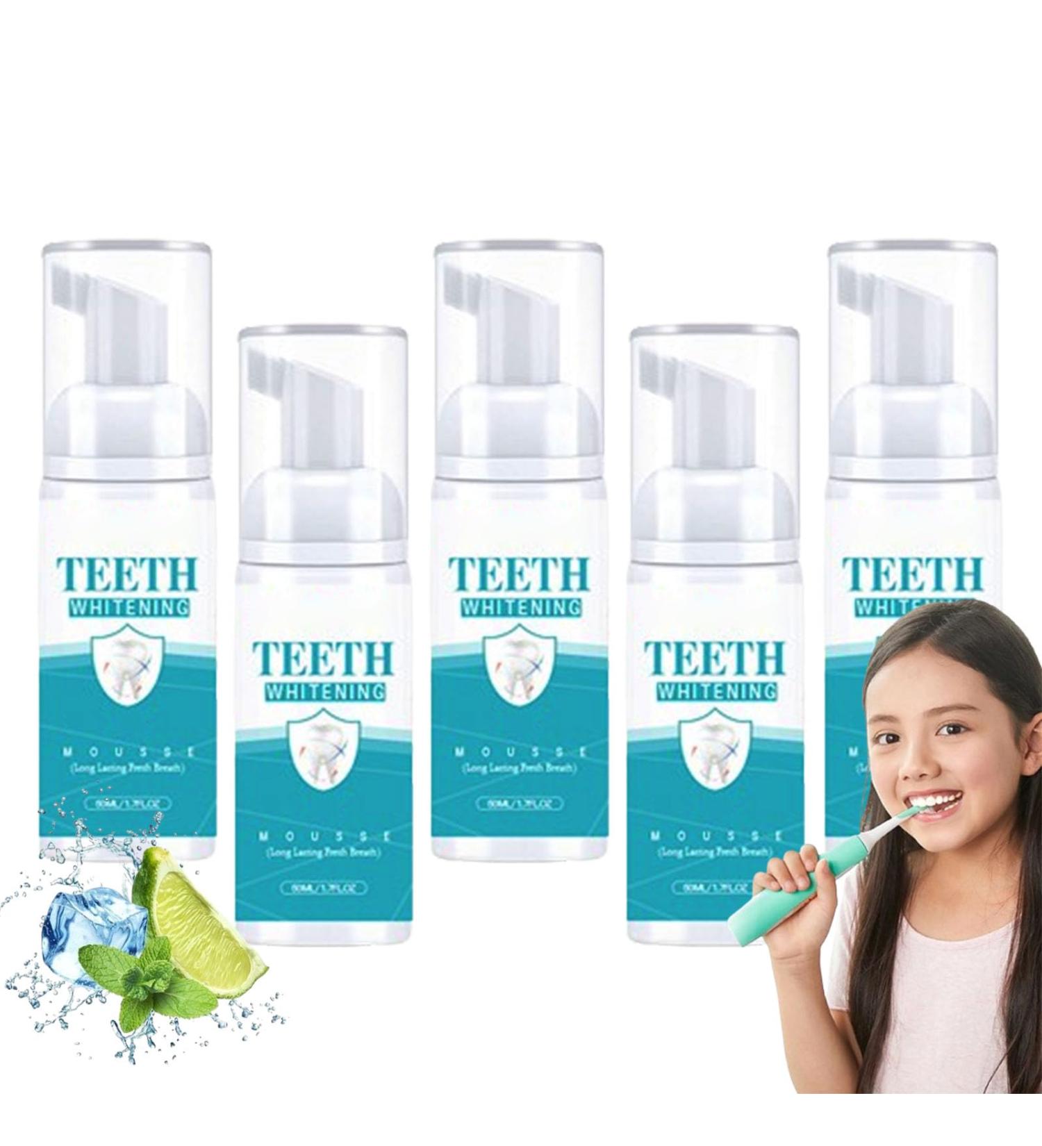 Toothpaste Cleaning Foam 250ml | Intensive Stain Removal & Brightening Formula for Perfect Smile - Buy Online on GoSupps.com