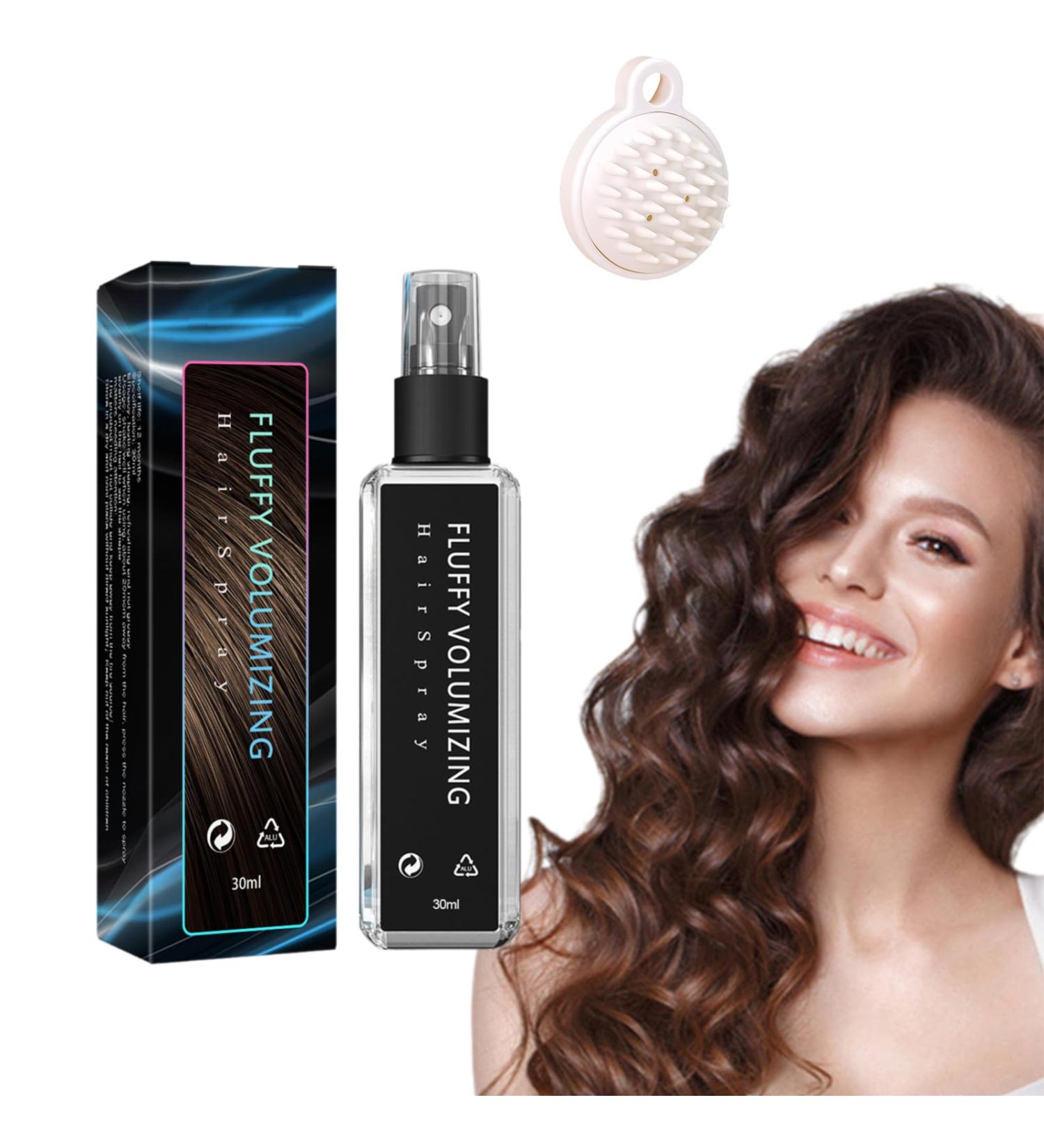 Natural Plant Protein Hair Thickening Spray Fluffy Volumizing Hair Spray Analoguey Hair Spray (1 Pcs) - Buy Online on GoSupps.com