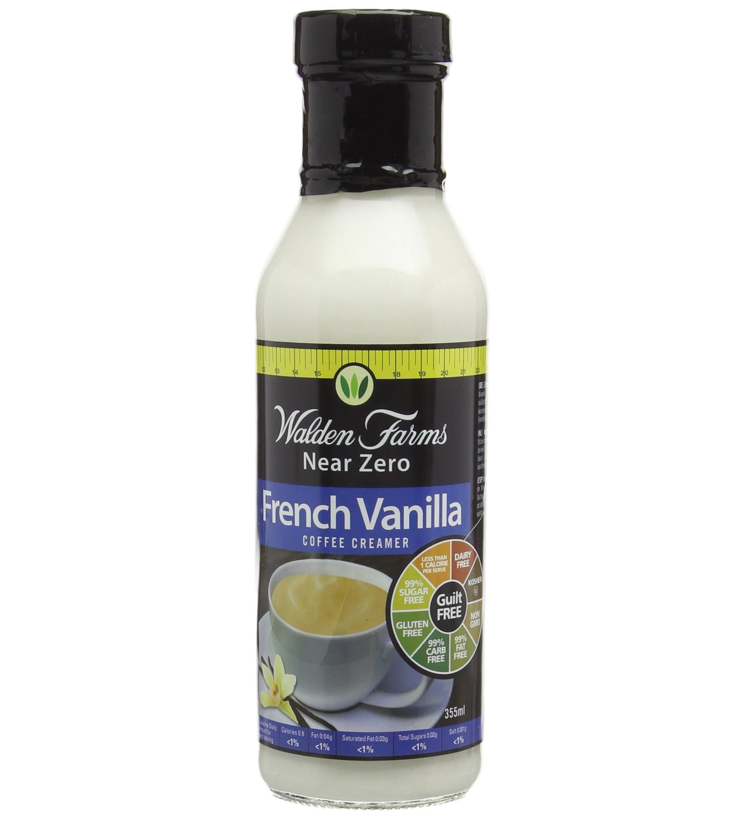 Walden Farms Near Zero French Vanilla Coffee Creamer 355 ml 12 oz. - Buy Online on GoSupps.com
