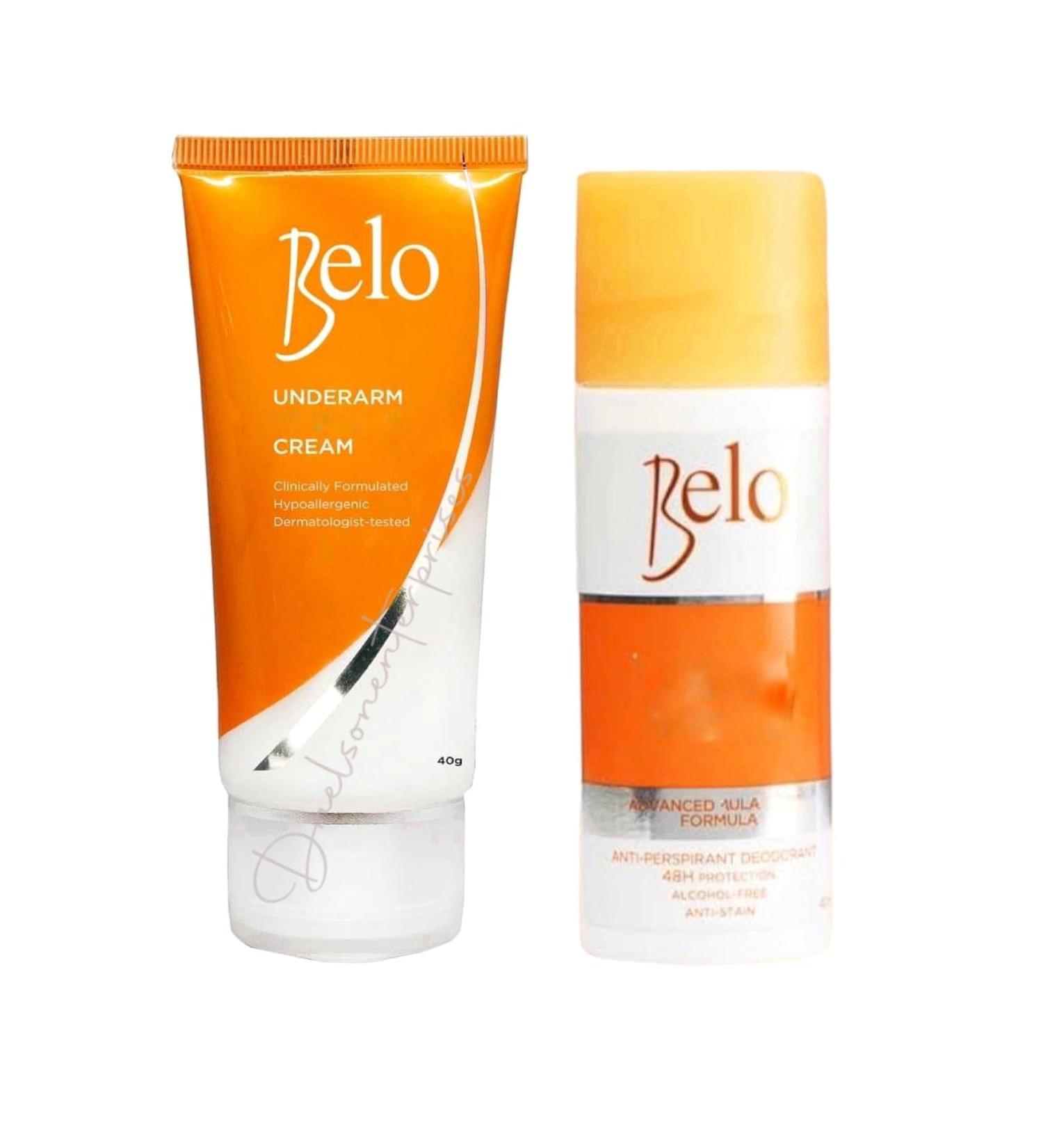 Belo Underarm Cream & Deodorant (Orange Variant)
