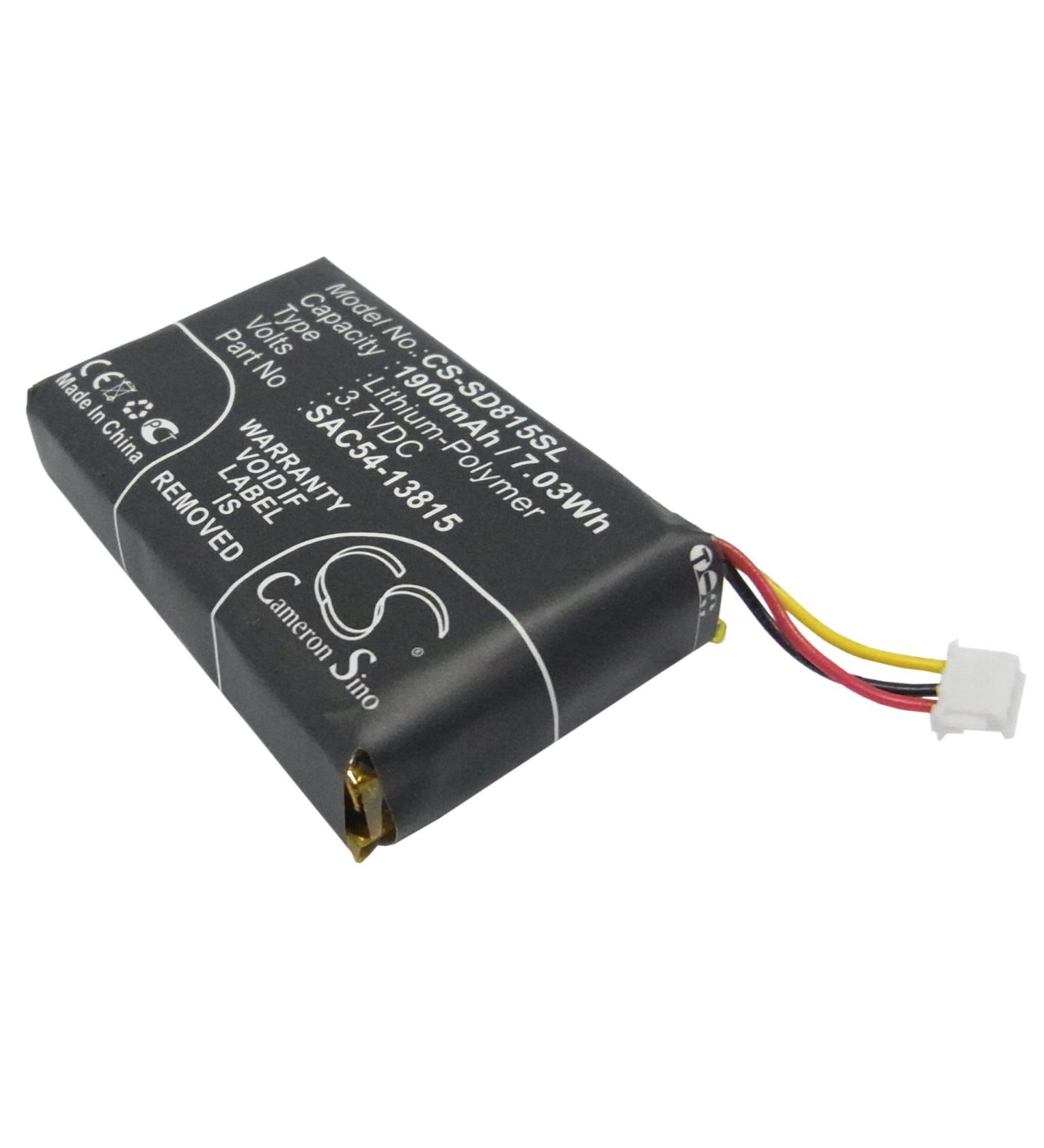 3.7V 1900mAh SAC54-13815 Battery Replacement for TEK-V1LT & TEK V1L Handheld Transmitters - International Shipping Available - Buy Online on GoSupps.com