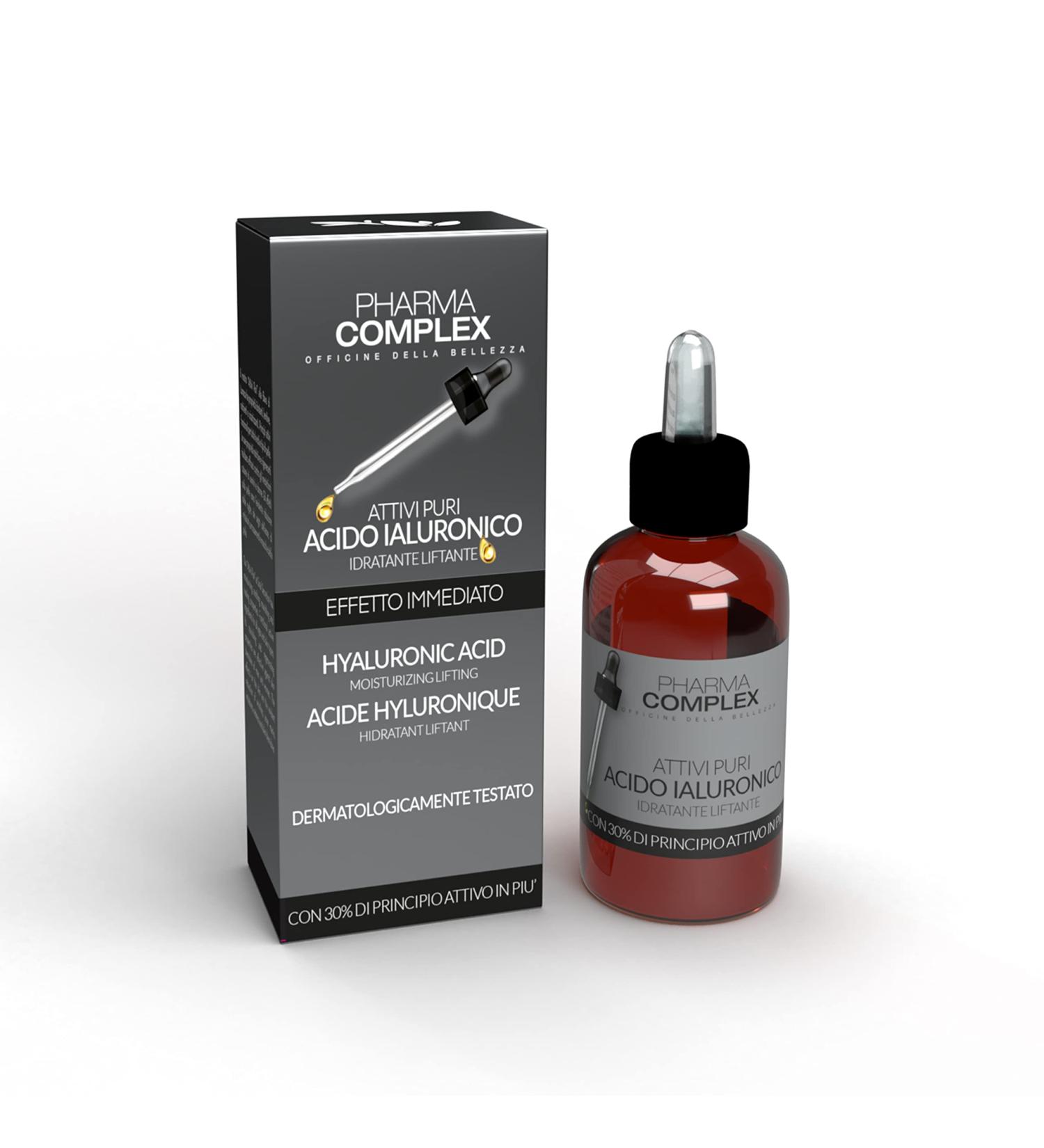 Pure Luxury Active Hyaluronic Acid Serum Instant Face Lifting Serum Anti-Wrinkle Eye Contour Hyaluronic Acid Concentrated Efficacy - Buy Online on GoSupps.com