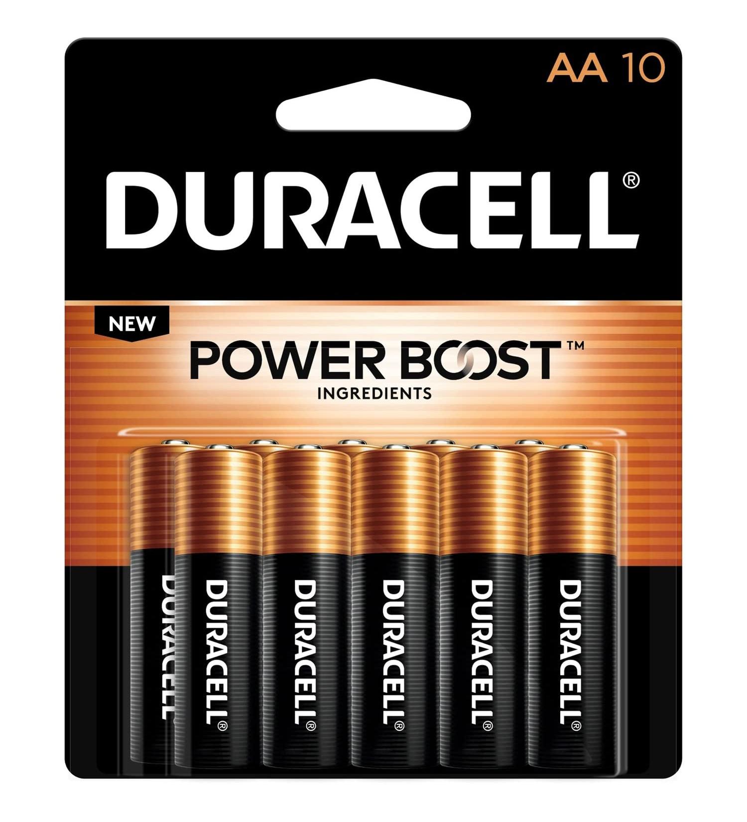 Buy Duracell CopperTop Alkaline Batteries DURMN1500B10Z - Duralock Power Preserve Technology for Long-lasting Power | Fast International Shipping - Buy Online on GoSupps.com