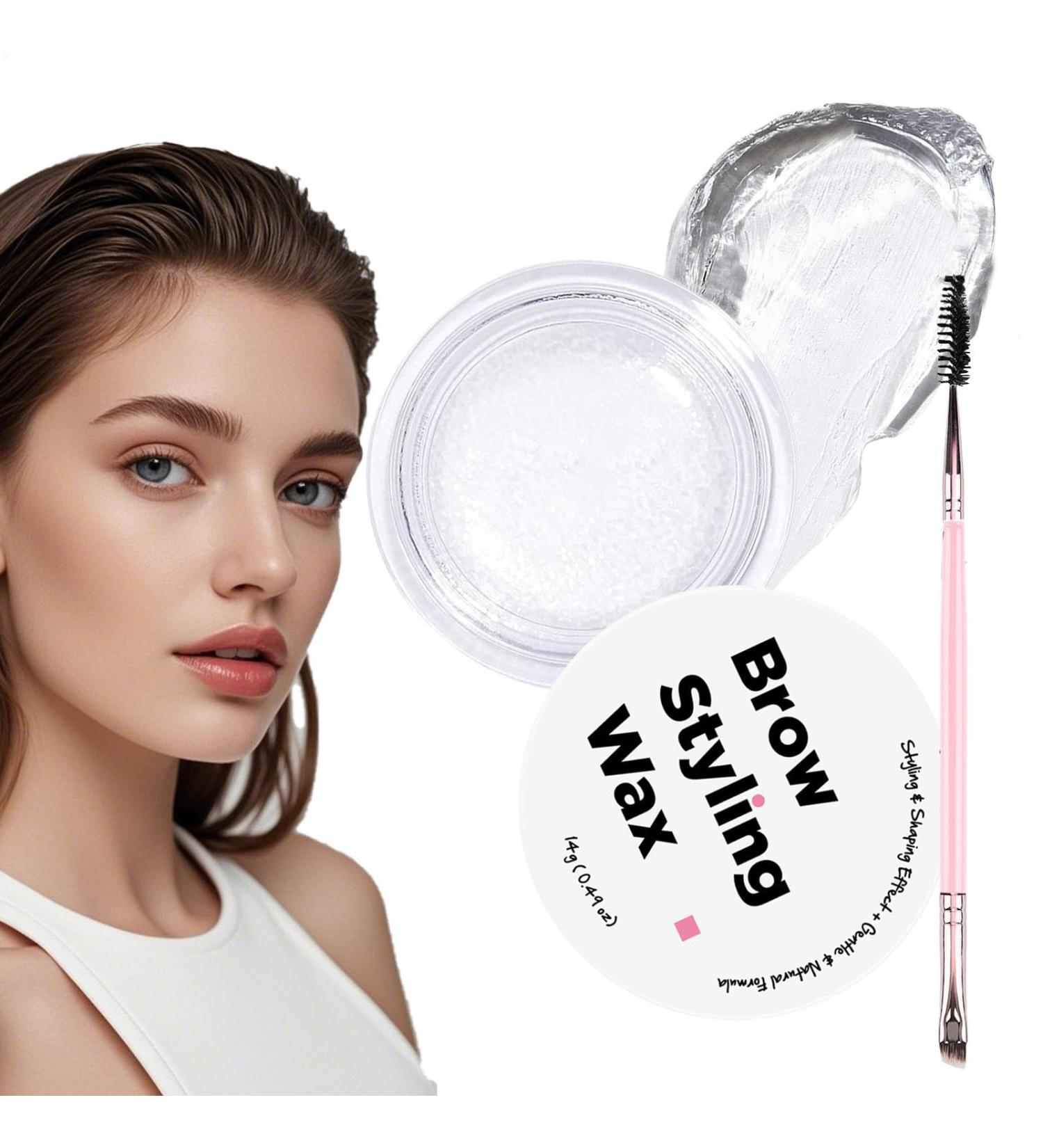 Eyebrow Gel Eyebrow Wax - Clear Eyebrow Shaping Wax Daily Use Eye Lift Makeup Shapes Cosmetics for Women Girlfriend Mom - Buy Online on GoSupps.com