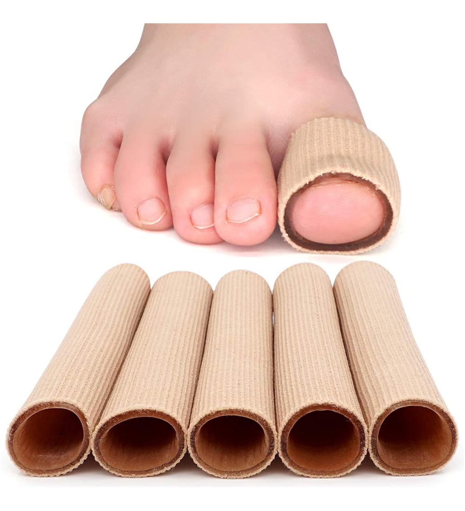 5x Silicone Toe Caps & Bandages - Toe Protection Separator & Pad | 2.5cm Wide International Shipping - Buy Online on GoSupps.com