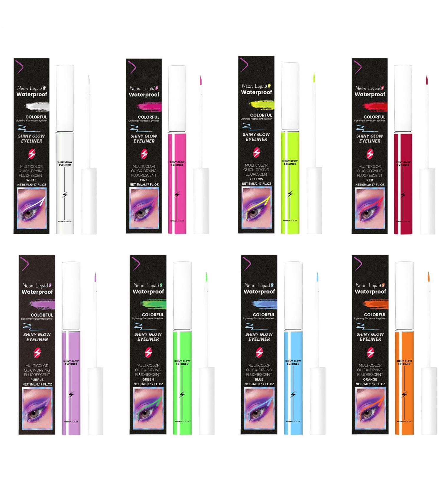  G n rique Waterproof Eyeliner Pencil 8 Long-Lasting Colors - Water-Resistant Eye Makeup | For Everyday Parties Events Home Travel Outdoors Weddings Nights Out Women and Girls - Buy Online on GoSupps.com