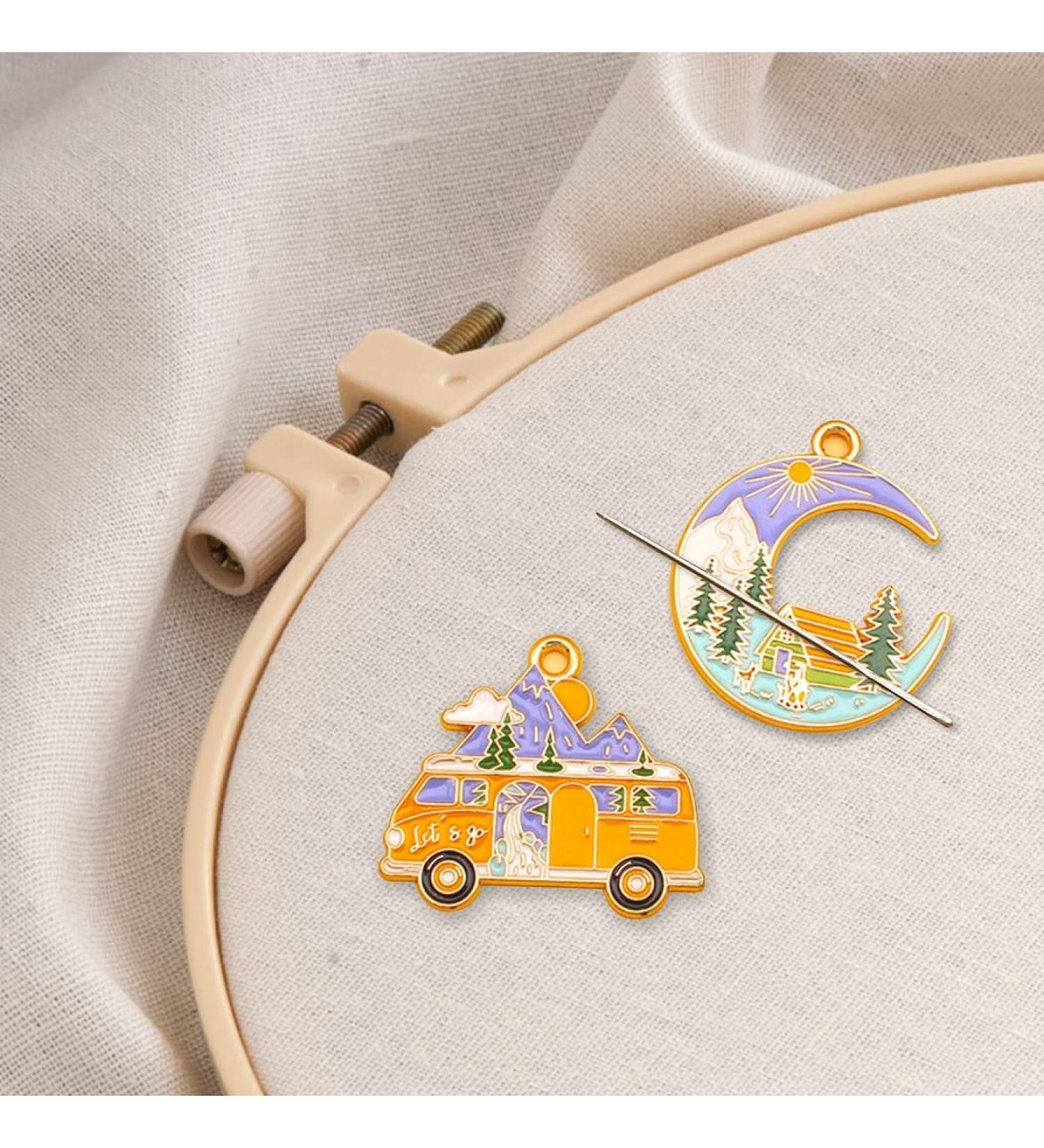 GUPENG Tour Bus Needle Minder for Embroidery - Magnetic Pin Holder (2 PCS) - Buy Online on GoSupps.com
