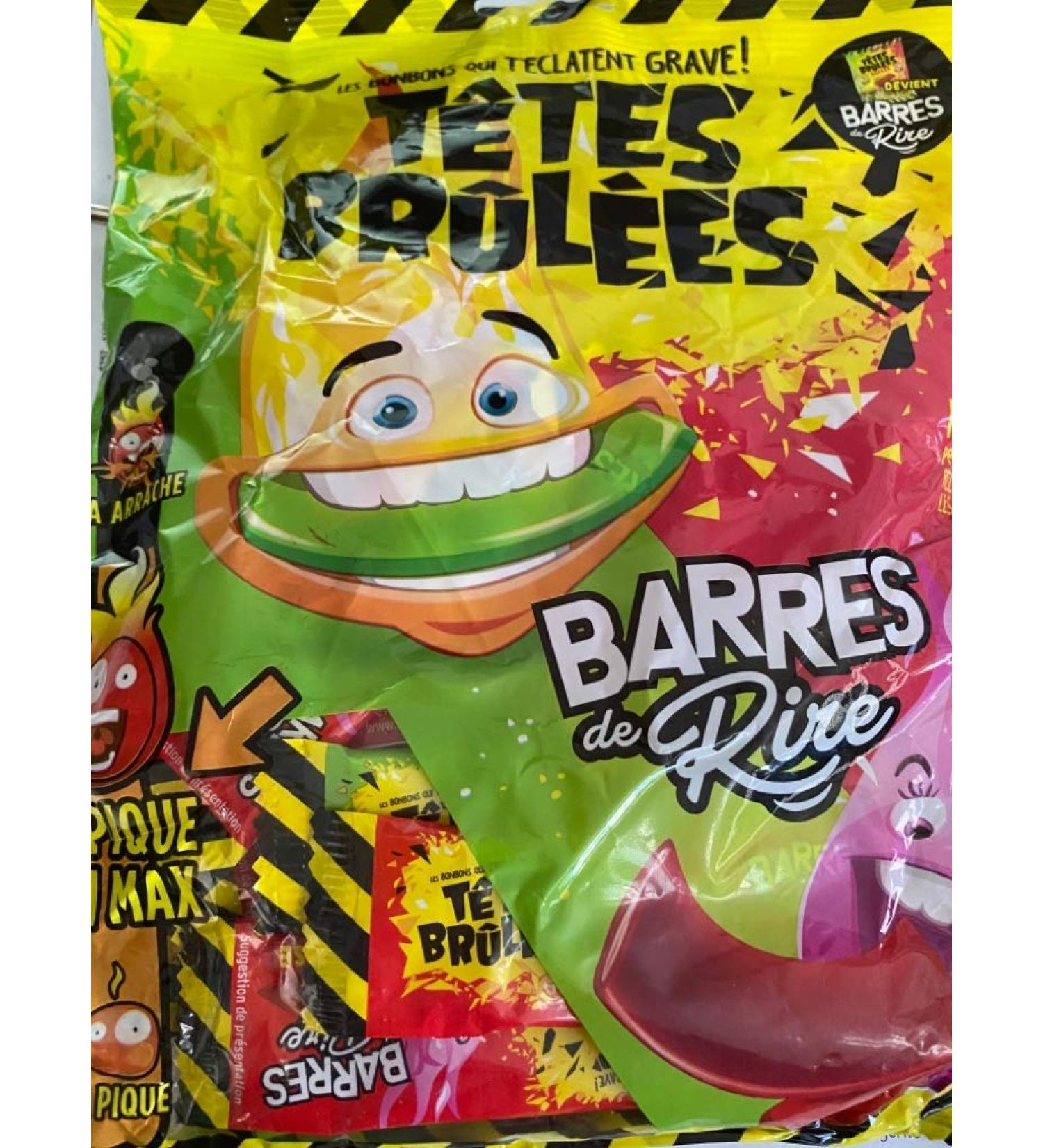 Georges Verquin Tête-Brulee Strawberry/Apple Bar - Pack of 200 g