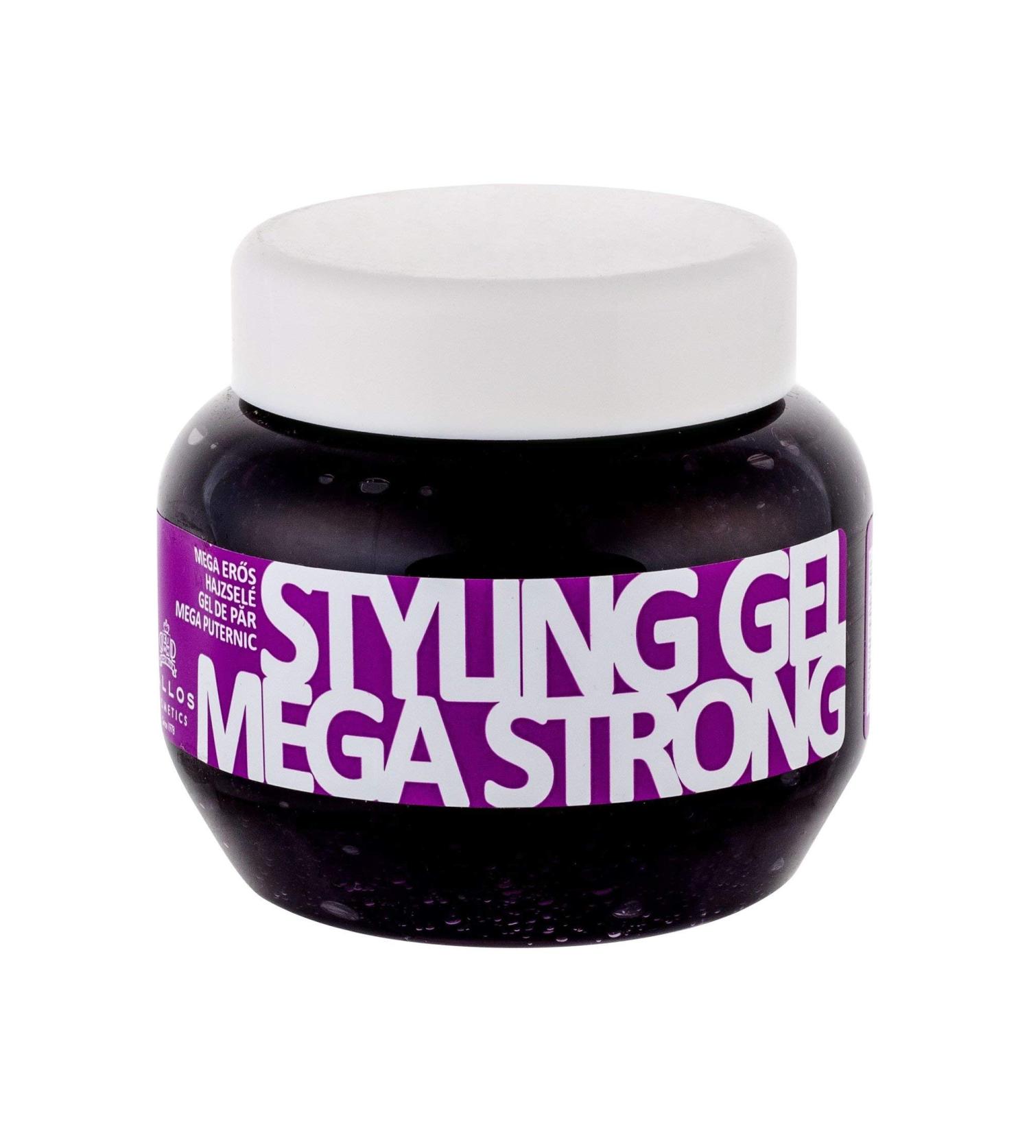 Kallos el Mega Hold Styling Gel 275 ml Purple