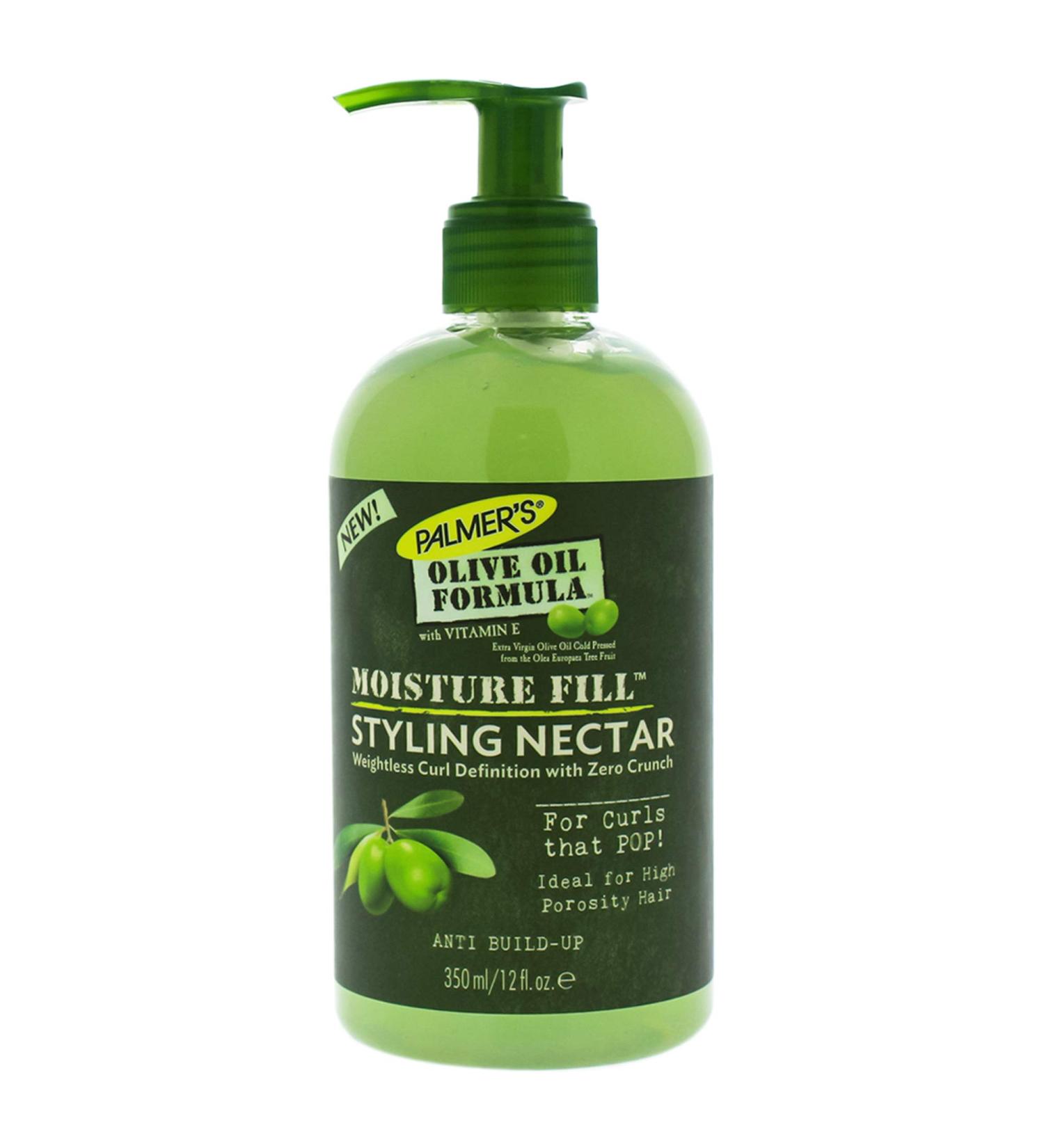 Palmer's Olive Oil Formula Moisture Fill Styling Nectar for Hair Curl Definition 12 Ounce