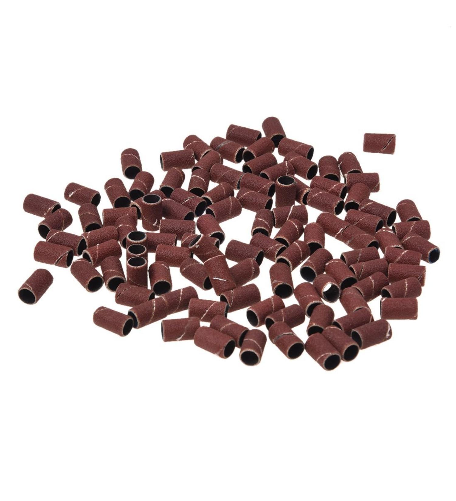 SVRITE 100 Pc Professional Sanding Bands Nail Manicure 180 GRIT FILE SAND PIECE SET - Buy Online on GoSupps.com