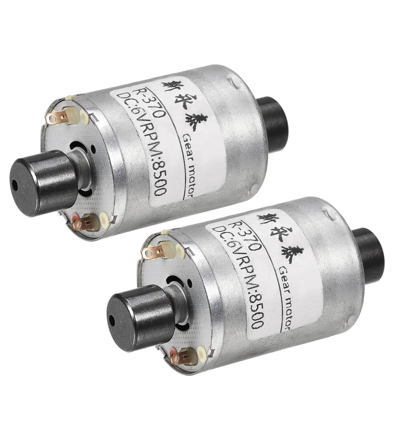 Buy Sourcing Map 2pcs Vibration Motor DC 6V 7500RPM - Strong Double Shaft for DIY Massager | International Shipping - Buy Online on GoSupps.com