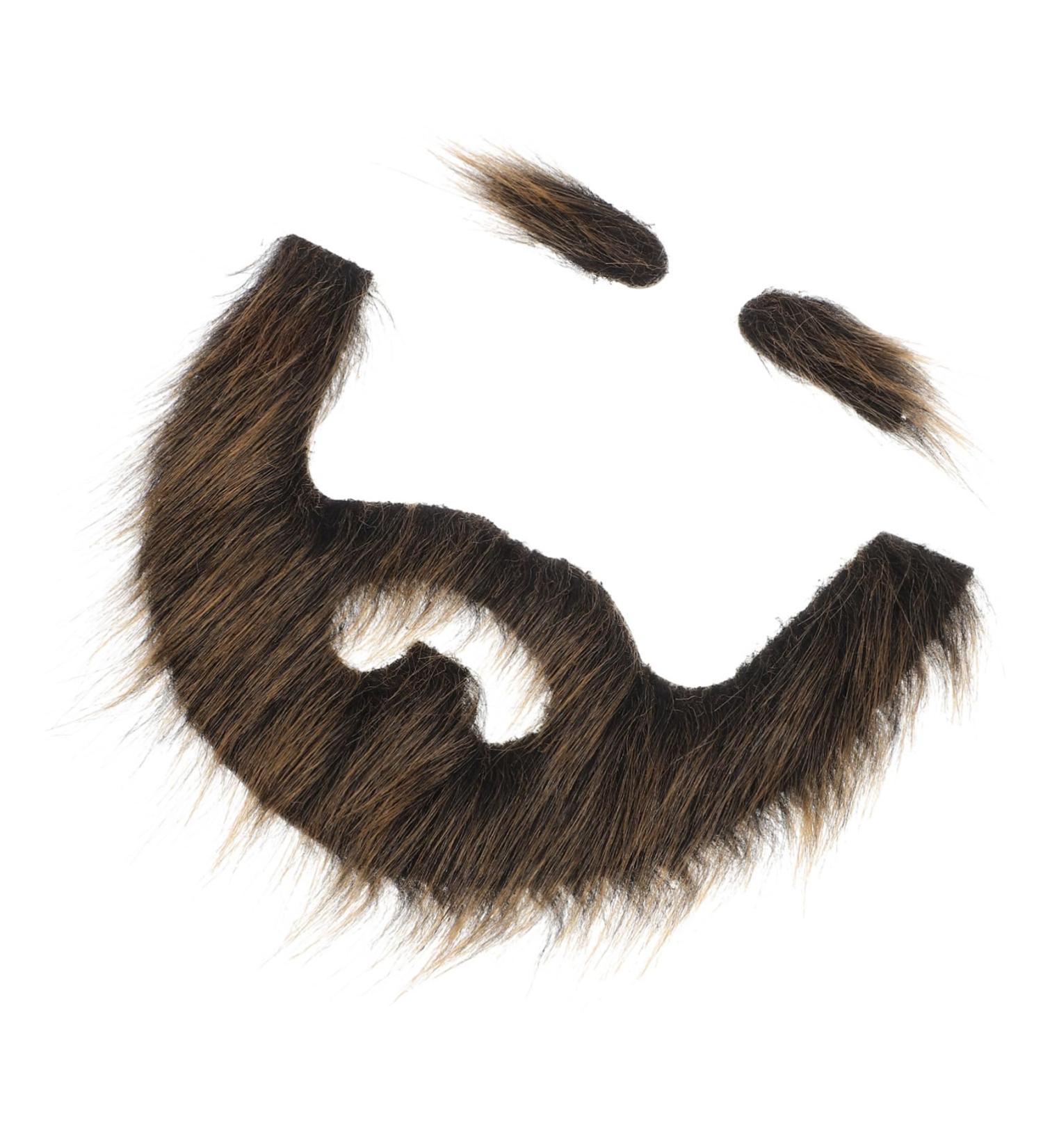 HAPINARY 1 Set Beard Dress up Brown Beard Pirate Cosplay Prop Grey Santa Claus Beard Gnome Beard Plush - Buy Online on GoSupps.com