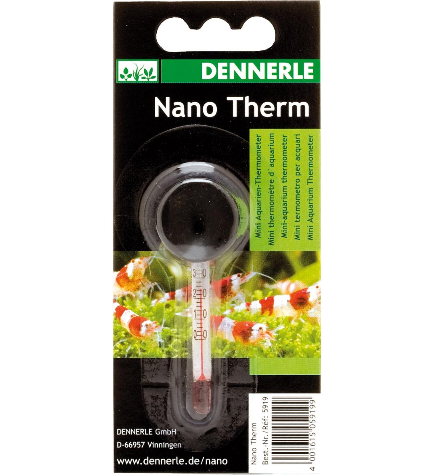 Buy Dennerle 5919 Nano Thermometer - Accurate Aquarium Temperature Measurement | International Shipping Available - Buy Online on GoSupps.com