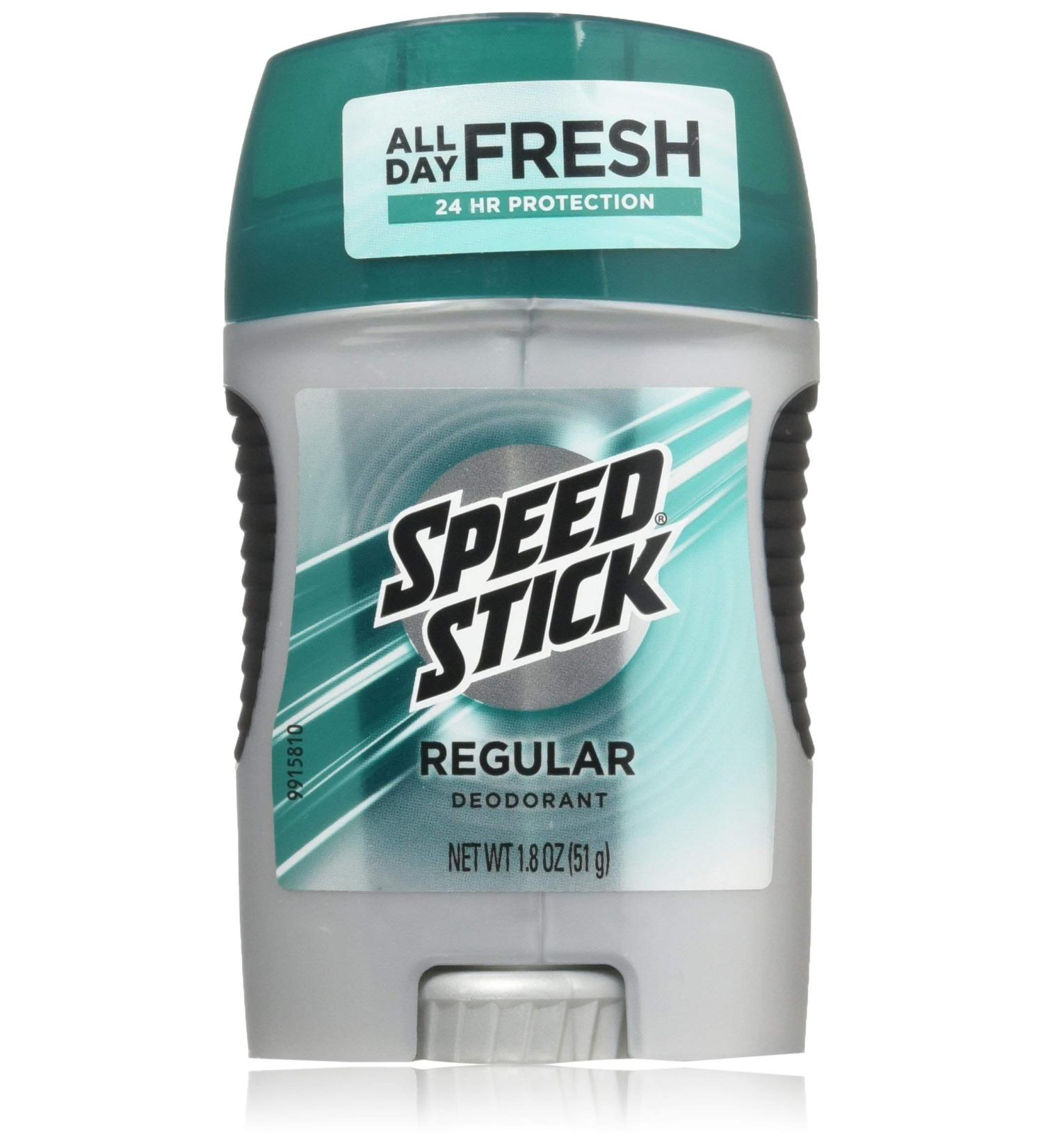 Mennen Speed Stick Deodorant 1.8oz Regular (2 Pack) by Mennen Speed Sticks - SET OF 2
