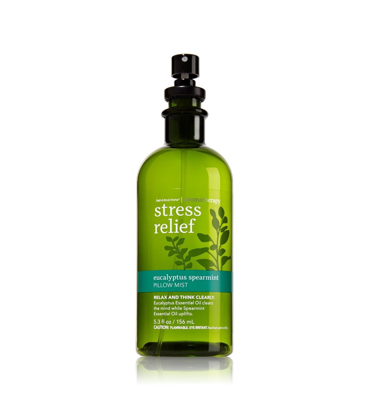 Bath and Body Works Aromatherapy Pillow Mist Eucalyptus Spearmint (Retired Fragrance) 5.3 Fl Oz