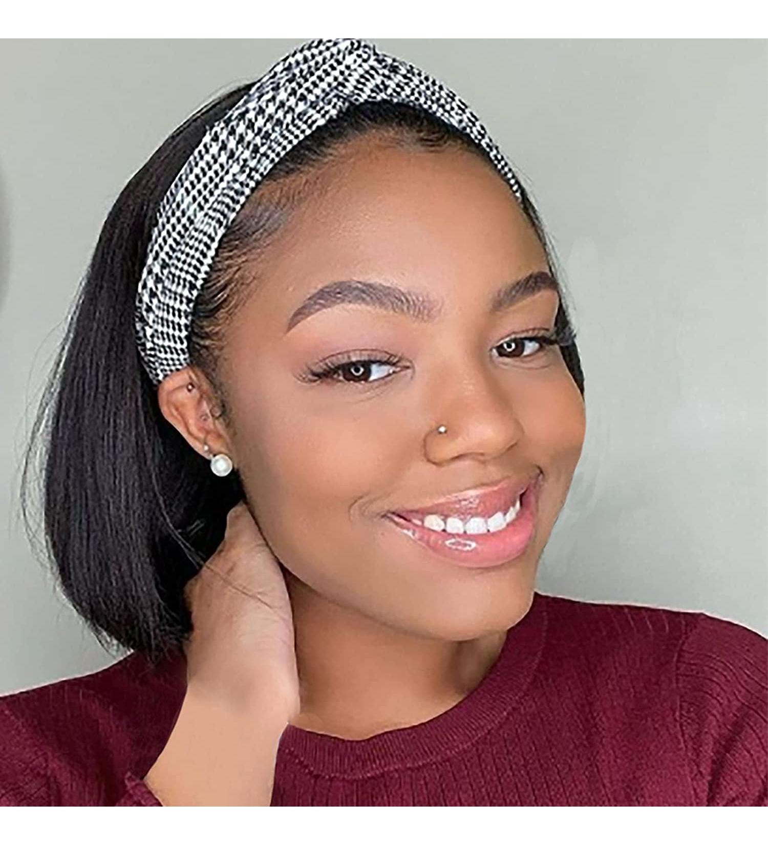 RUIP Straight Bob Headband Wig 10 | Natural Black 1B | Heat Resistant Synthetic Hair | Cosplay & Daily Wear - Buy Online on GoSupps.com