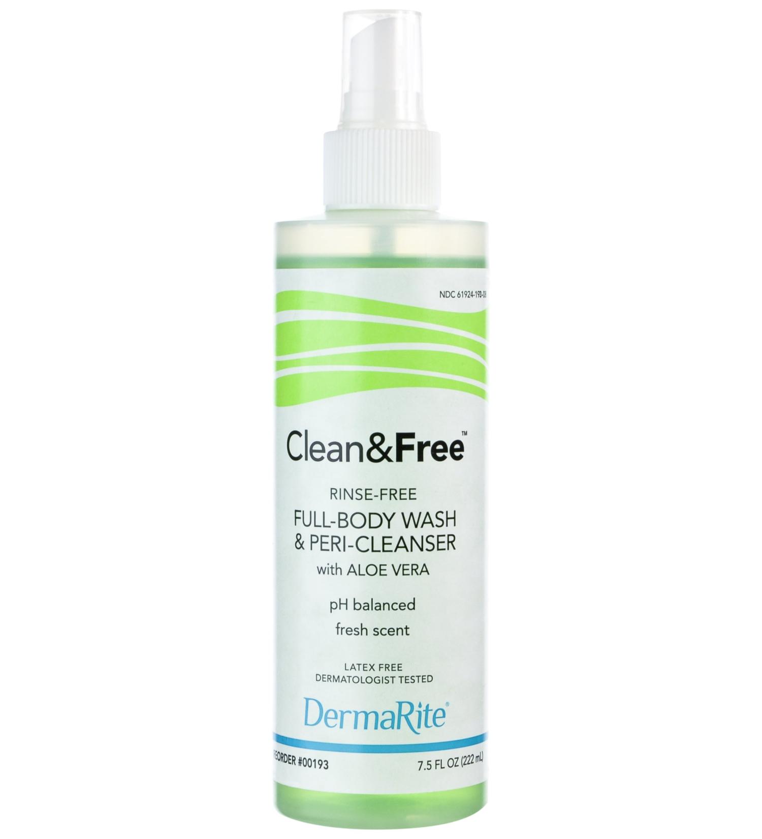 AOSS Shampoo and Body Wash, Rinse Free, 7.5 oz.