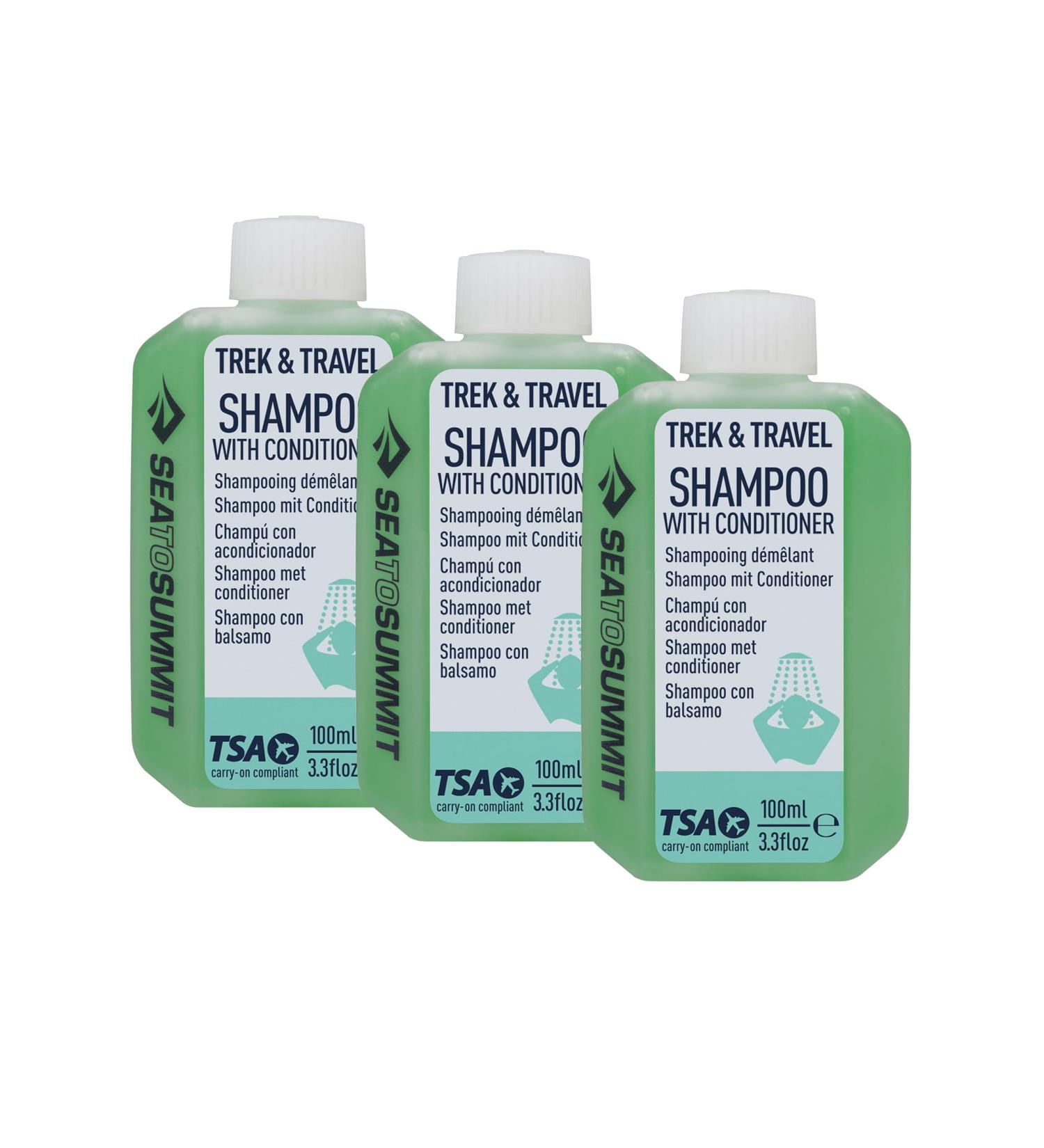 Buy Sea to Summit Trek and Travel Liquid Conditioning Shampoo 3-Pack (3 x 100ml) | International Shipping Available - Buy Online on GoSupps.com