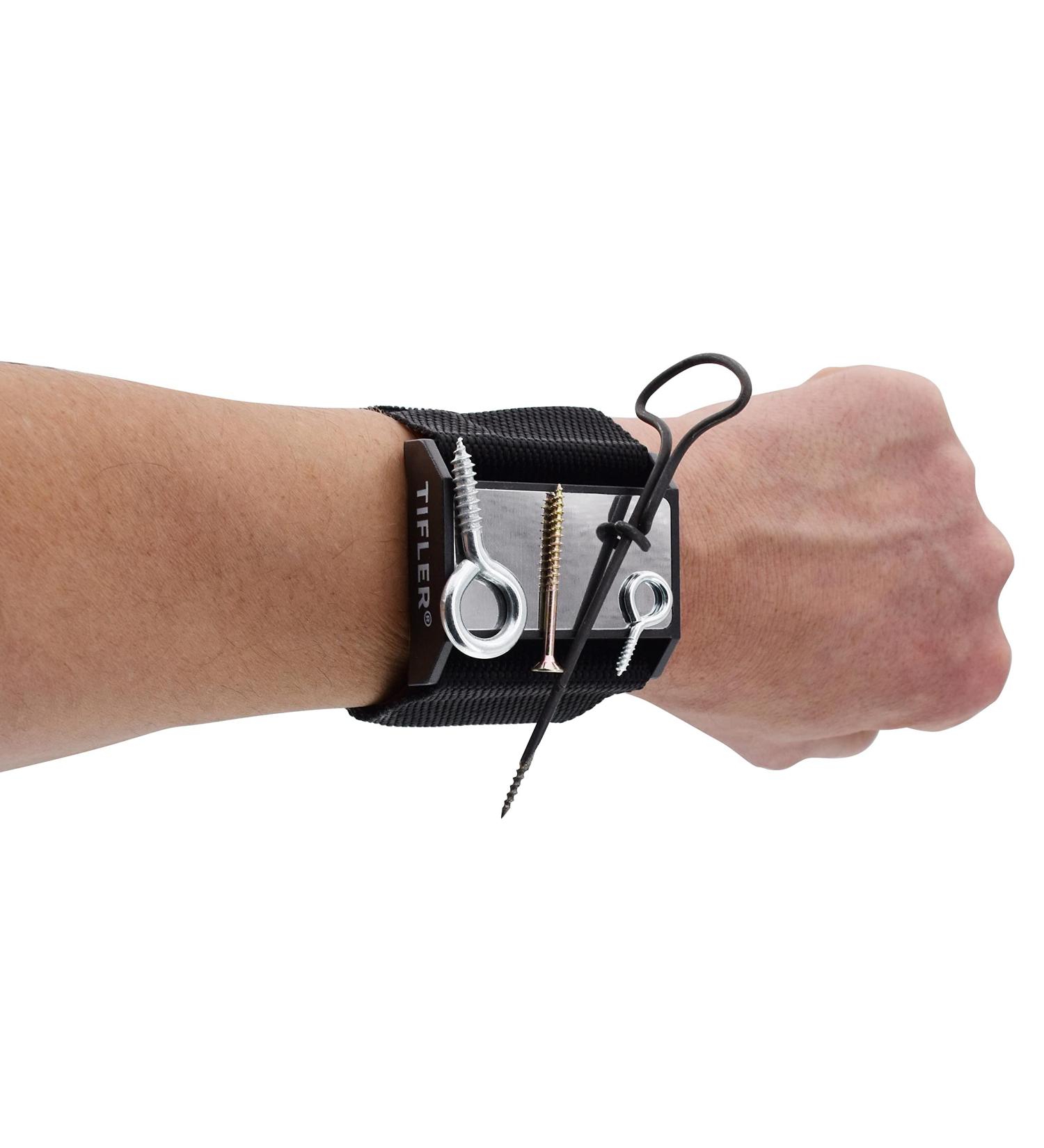 TIFLER Magnetic Bracelet - Best Magnetic Wrist & Needle Holder for Seamless Sewing & Crafting | International Shipping Available - Buy Online on GoSupps.com